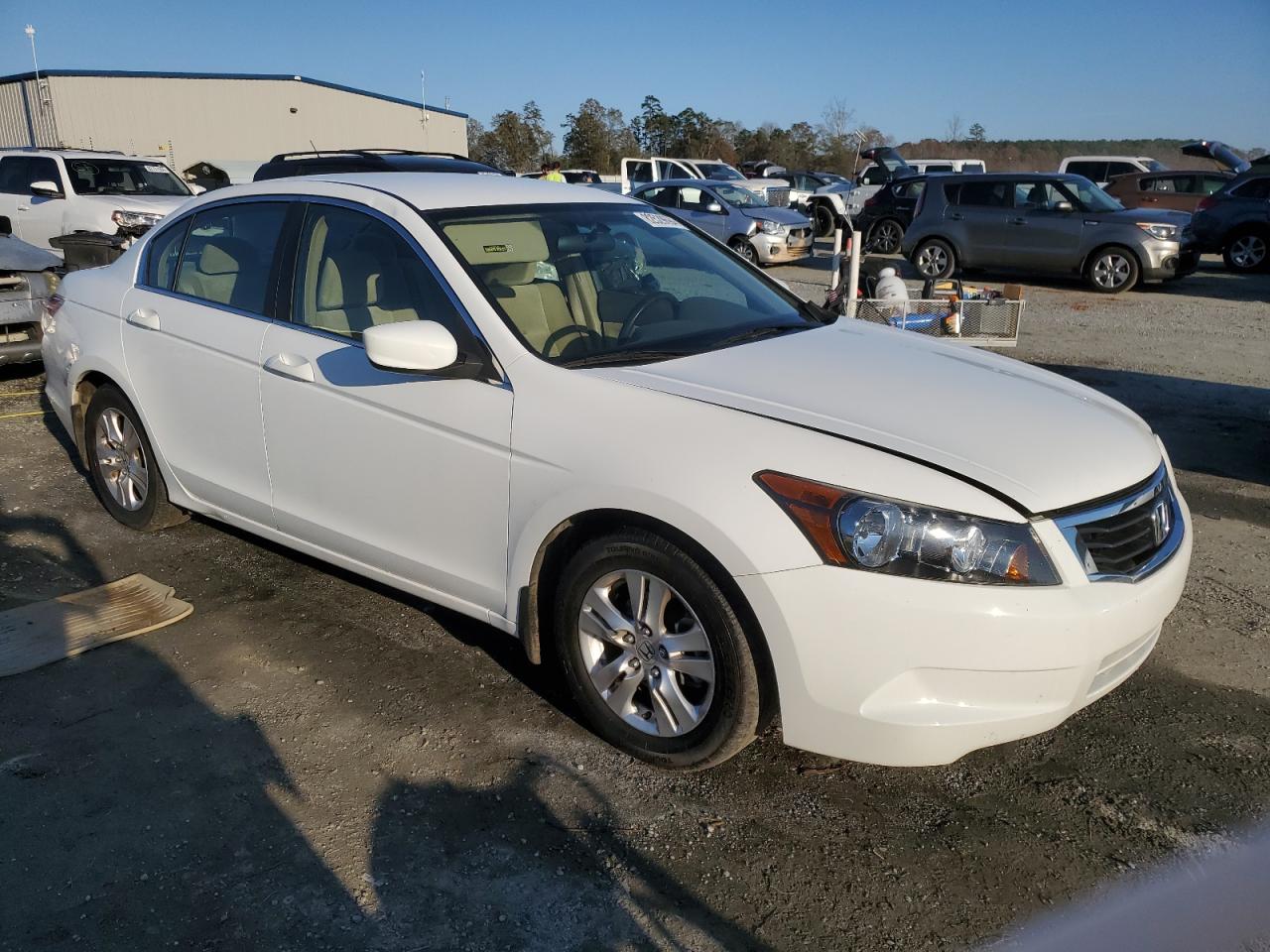 2009 Honda Accord VIN 1HGCP264X9A134361 Copart auction photo, side damage thumbnail 4