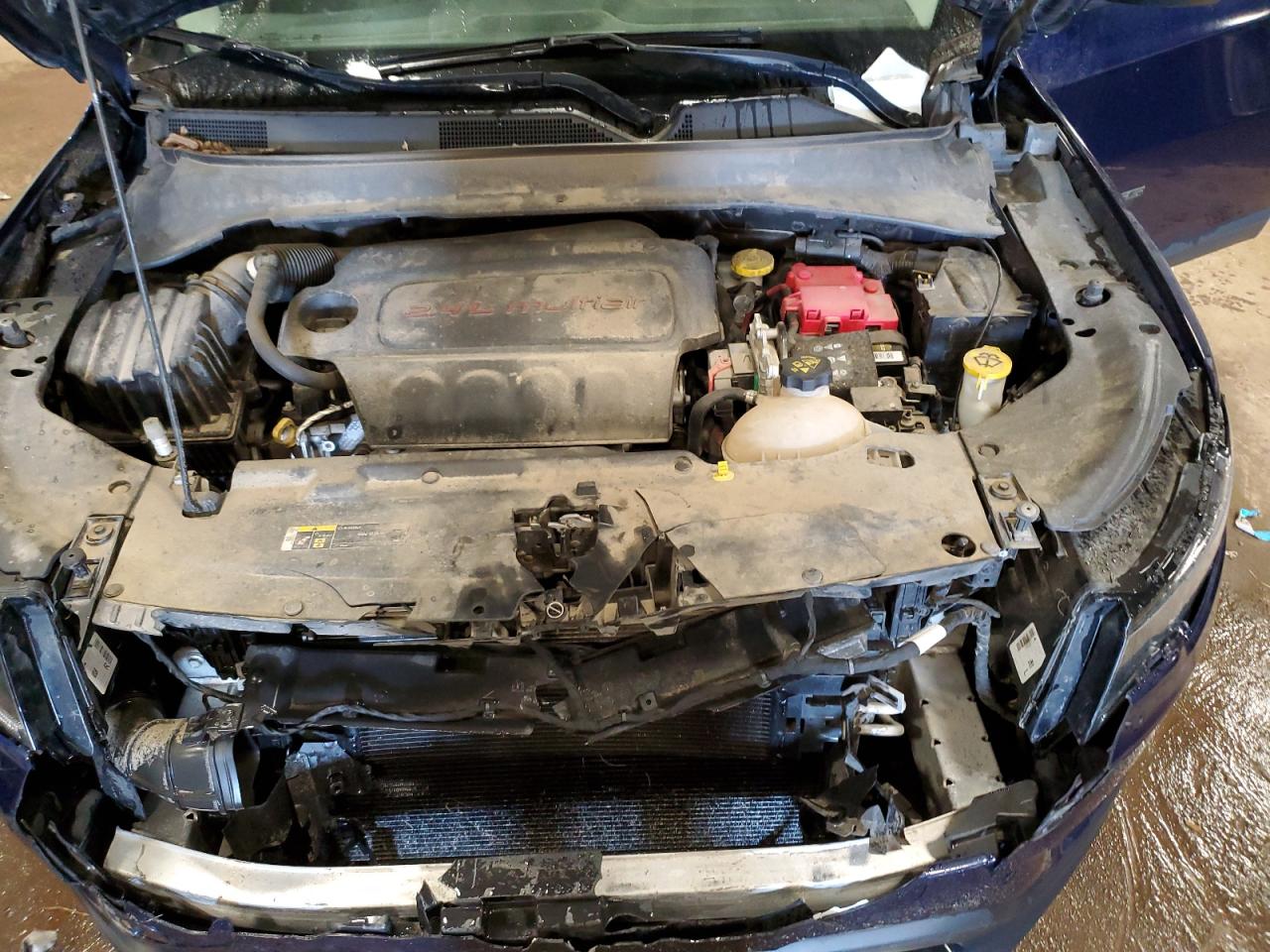 2019 Jeep Compass VIN 3C4NJDBB4KT602477 Copart auction photo, front end / mechanical damage thumbnail 12