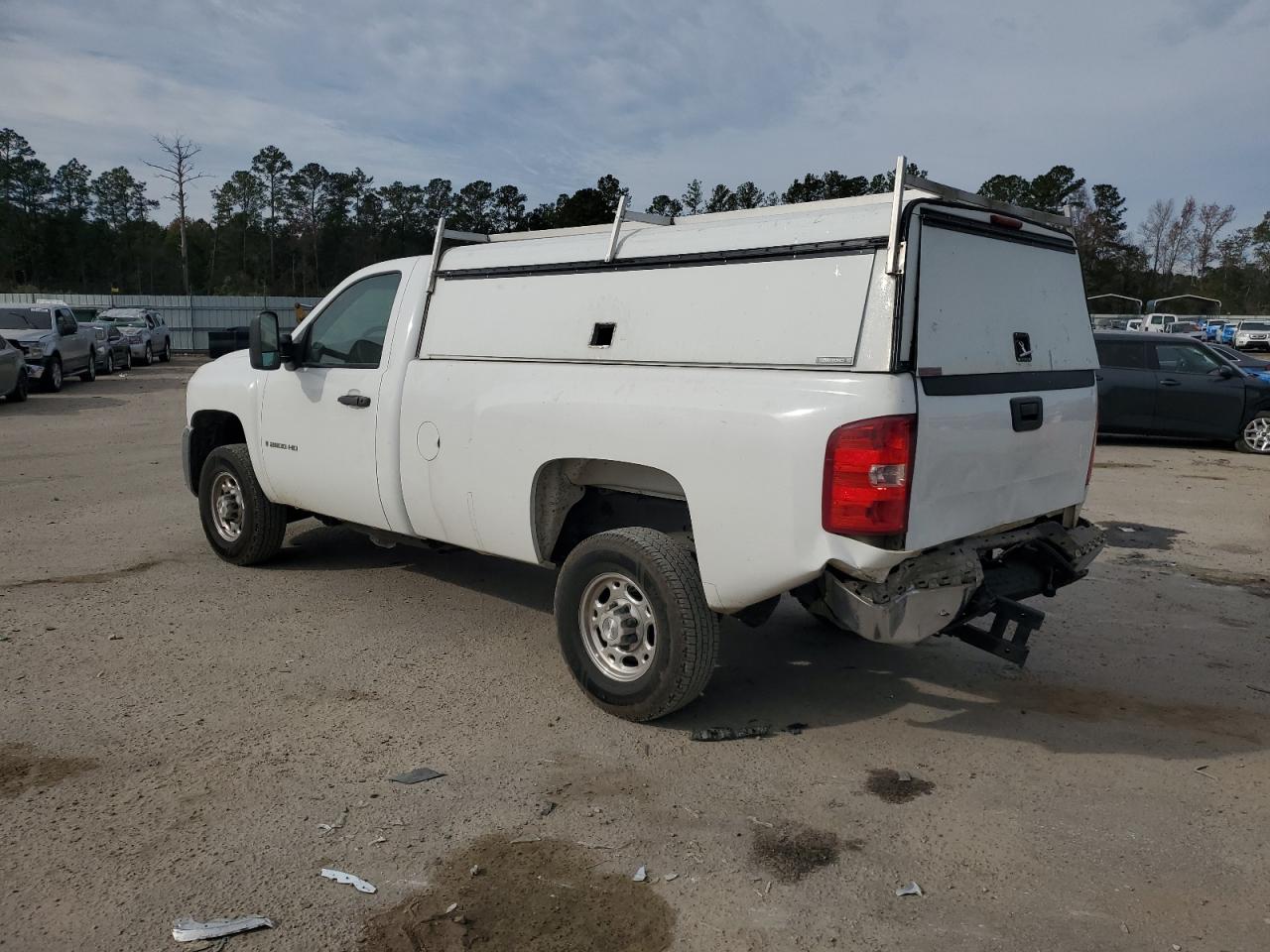 2008 Chevrolet Silverado VIN 1GCHC24K08E206631 Copart auction photo, rear end damage thumbnail 2