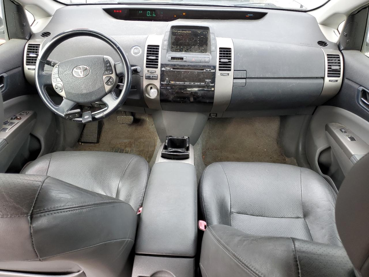 2008 Toyota Prius VIN JTDKB20U683320144 Copart auction photo, front end / rear end damage thumbnail 8