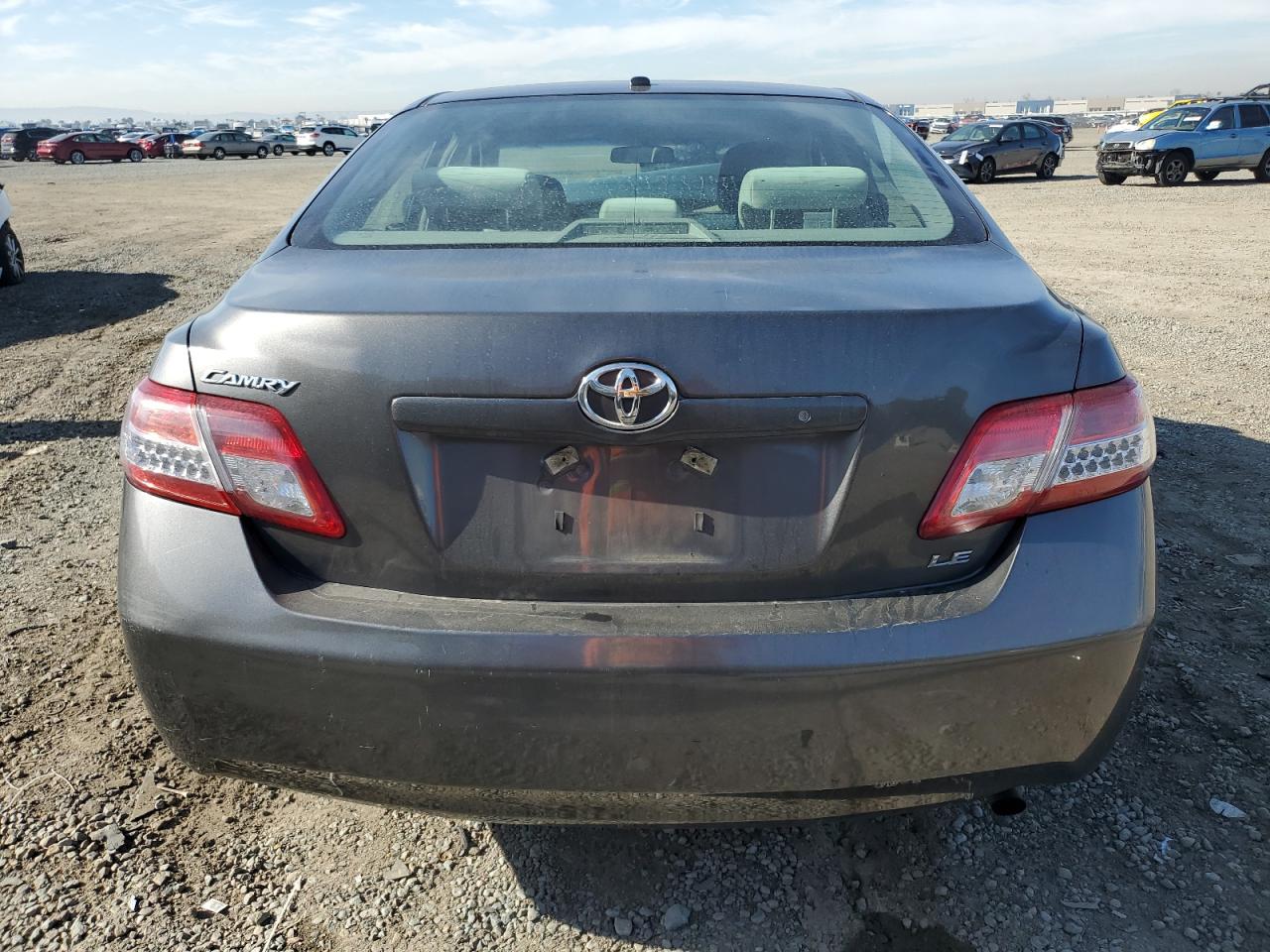 2010 Toyota Camry VIN 4T4BF3EK0AR079281 Copart auction photo, front end / rear end damage thumbnail 6