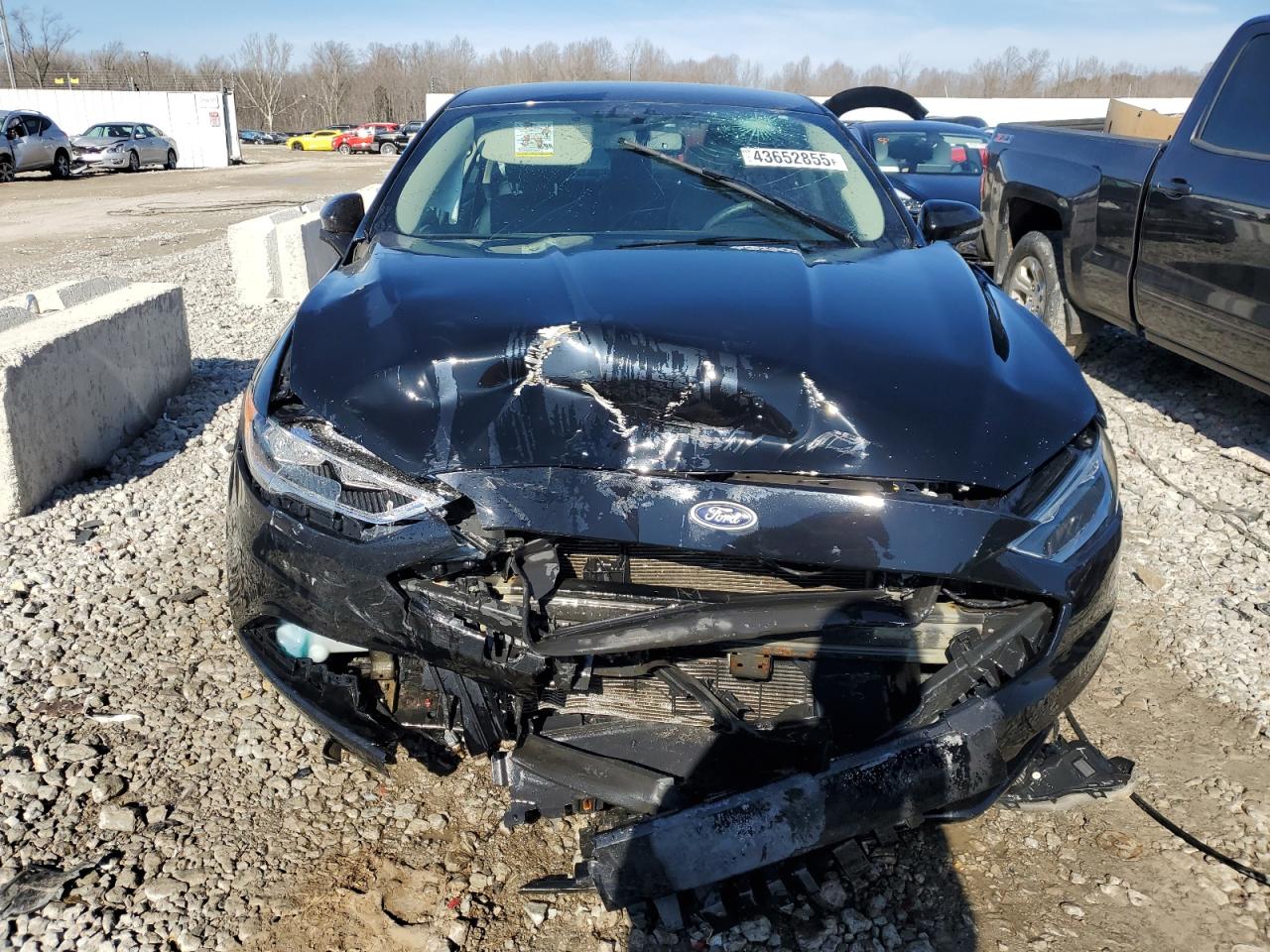 2017 Ford Fusion VIN 3FA6P0HD4HR177682 Copart auction photo, front end damage thumbnail 5