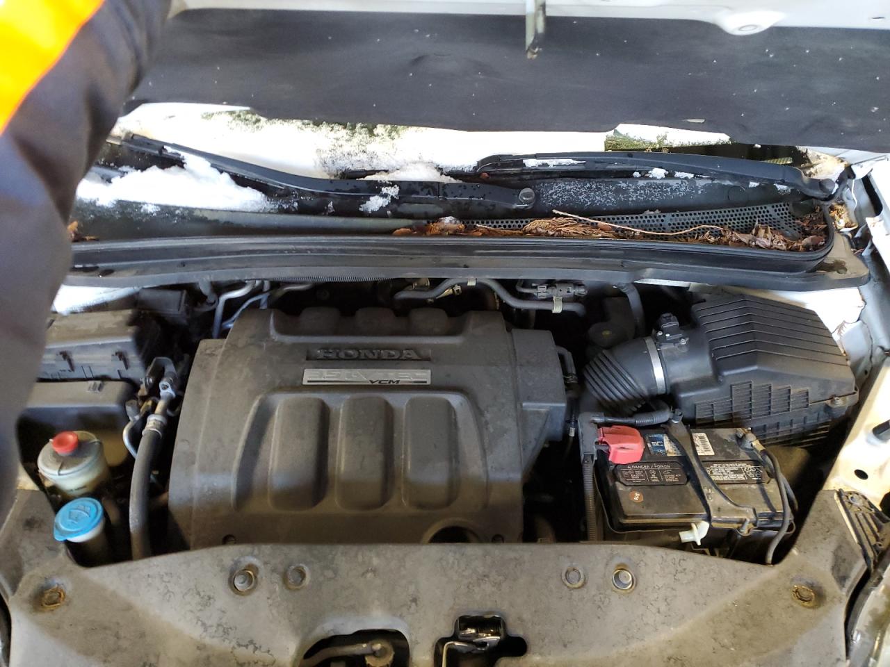 2007 Honda Odyssey VIN 5FNRL38647B414290 Copart auction photo, side damage thumbnail 12