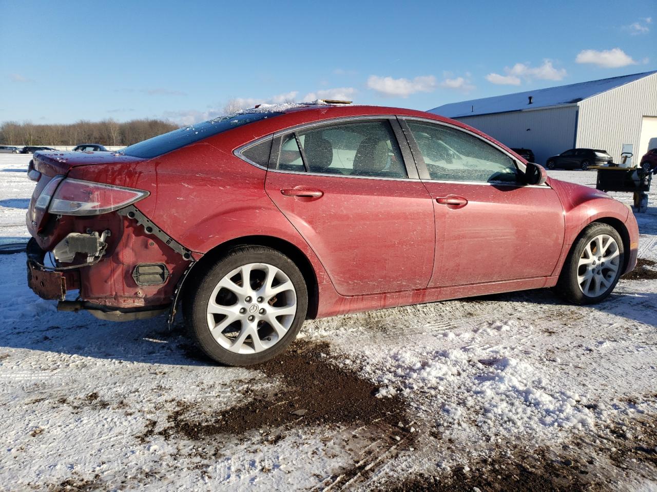 2009 Mazda 6 VIN 1YVHP82B495M21273 Copart auction photo, rear end damage thumbnail 3