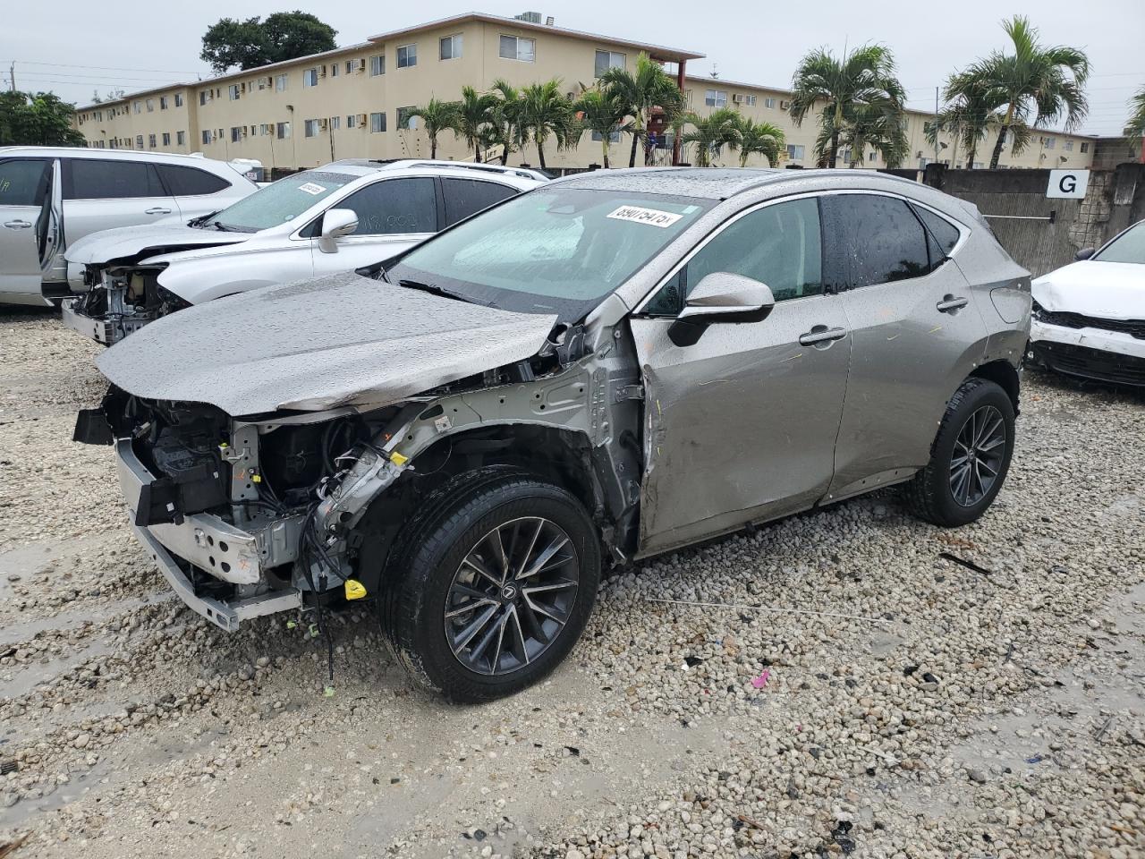 2022 Lexus NX VIN 2T2GGCEZ5NC005190