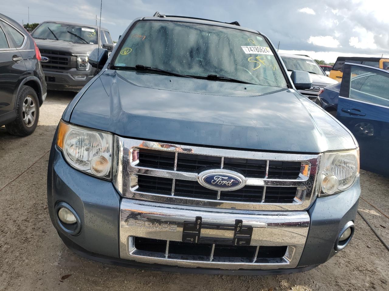 2012 Ford Escape VIN 1FMCU0EG8CKB02173 Copart auction photo, water/flood damage thumbnail 5