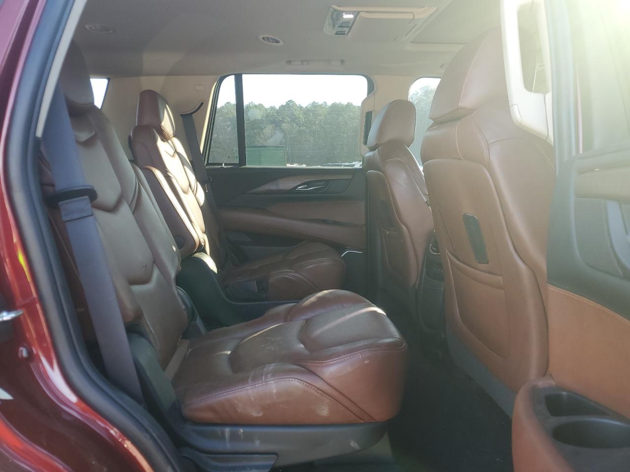 2020 Cadillac Escalade VIN 1GYS4CKJ7LR102961 Copart auction photo, rear end / front end damage thumbnail 12