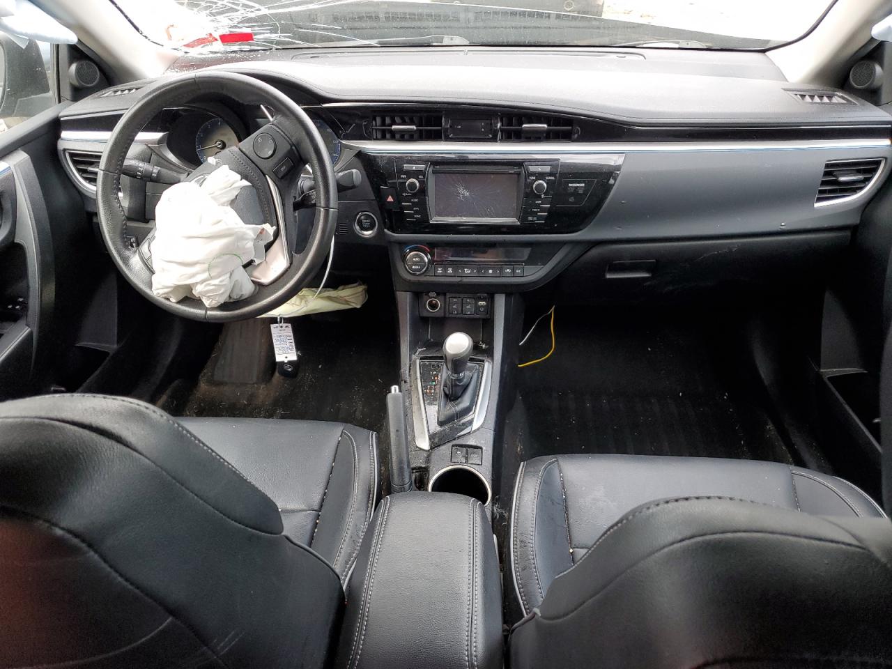 2015 Toyota Corolla VIN 2T1BURHE0FC455303 Copart auction photo, front end / minor dent/scratches damage thumbnail 8