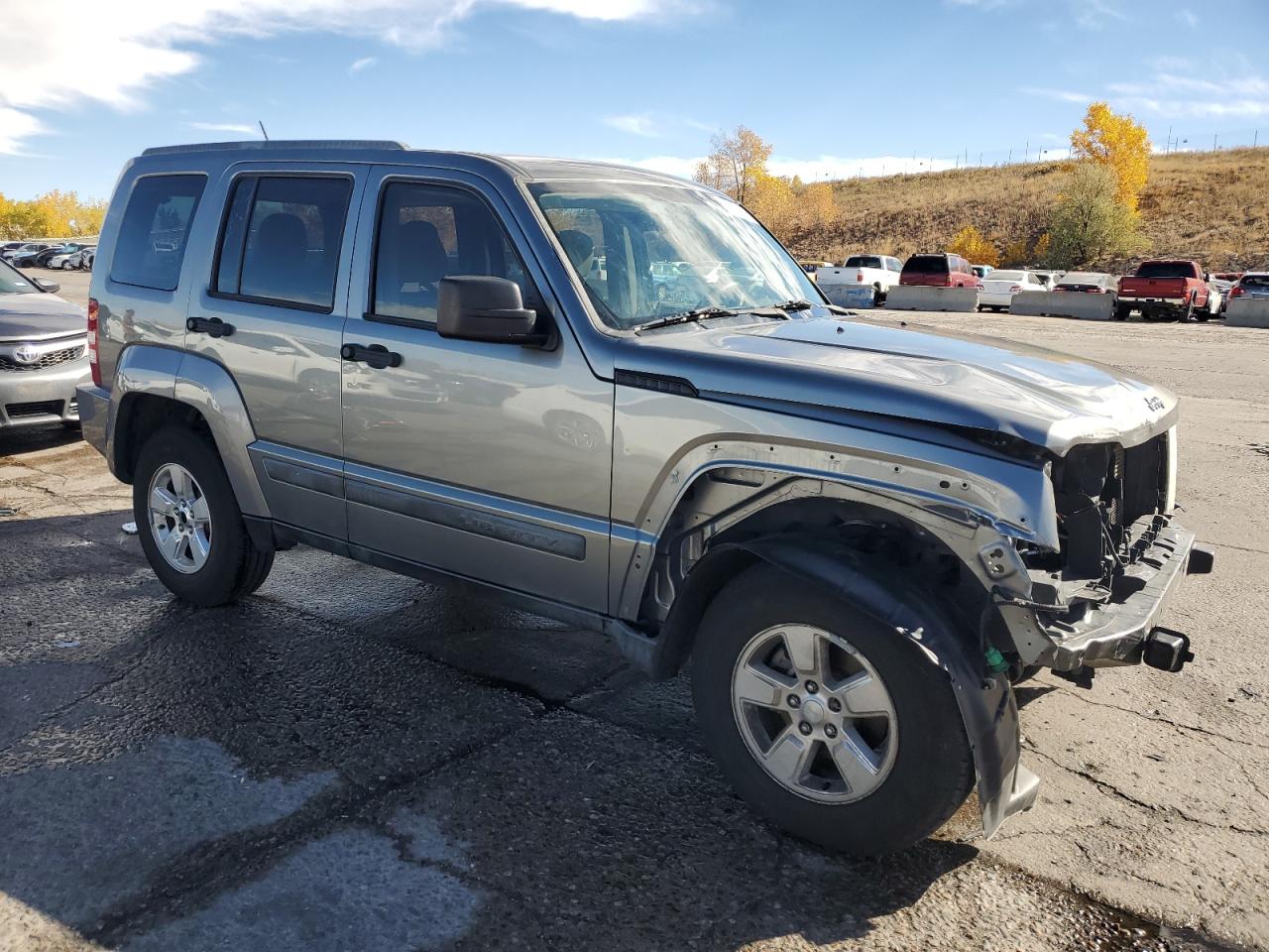 2012 Jeep Liberty (North America) VIN 1C4PJMAK4CW158944 Copart auction photo, front end / hail damage thumbnail 4