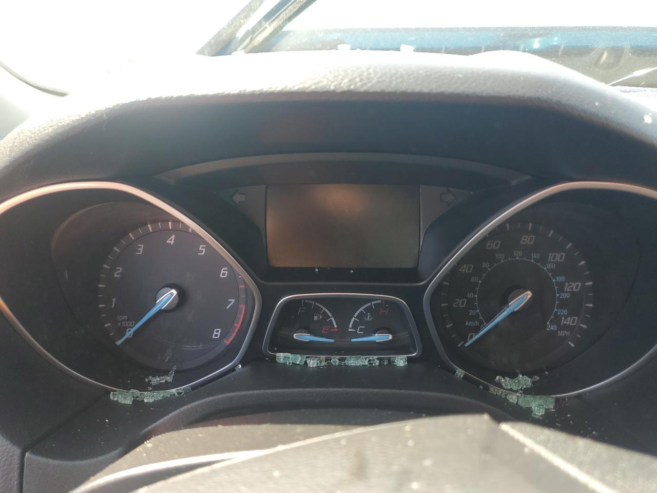 2014 Ford Focus VIN 1FADP3F27EL218648 Copart auction photo, all over / front end damage thumbnail 9