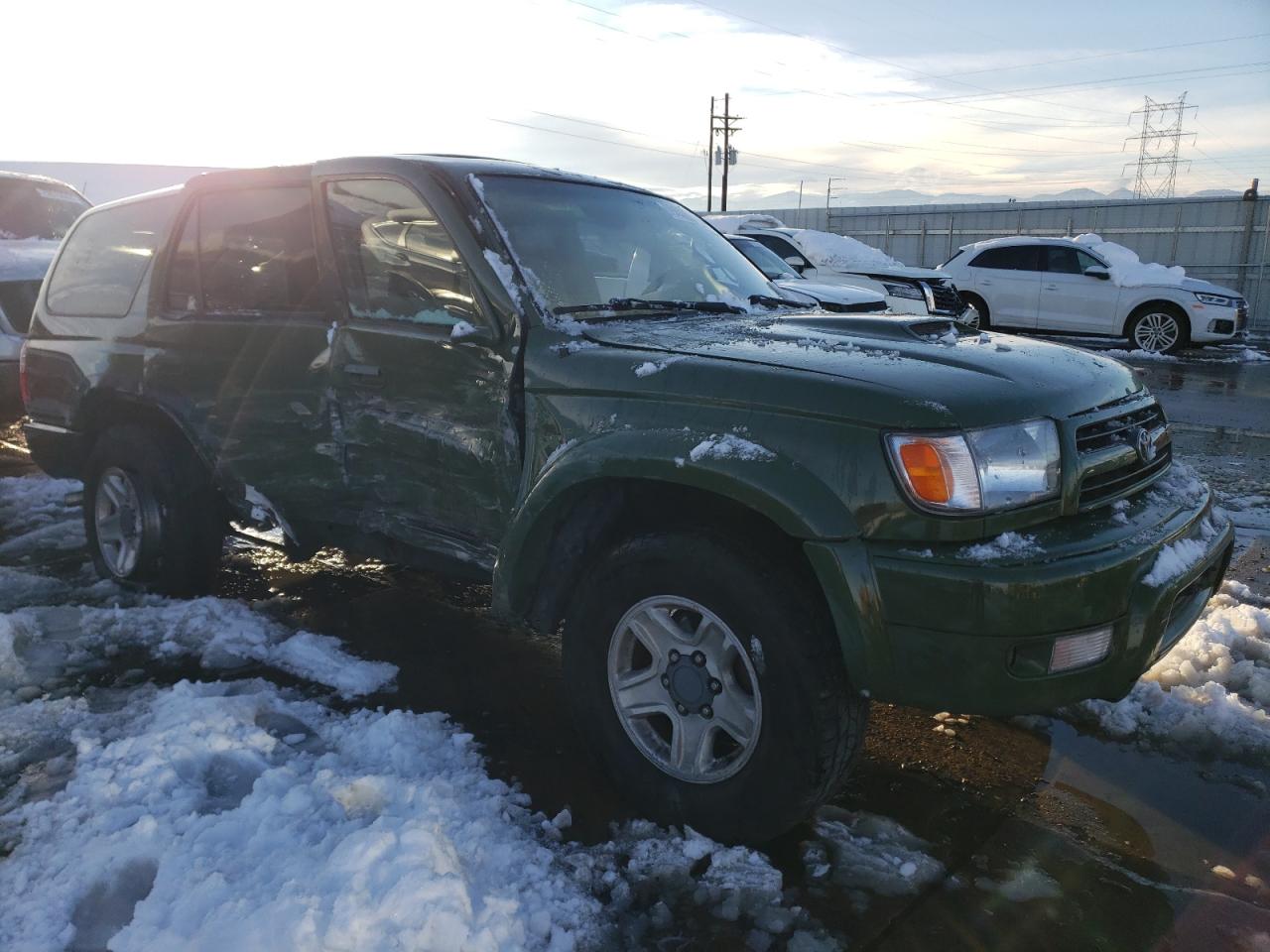 2000 Toyota 4Runner VIN JT3HN86R6Y0310601 Copart auction photo, side / hail damage thumbnail 4