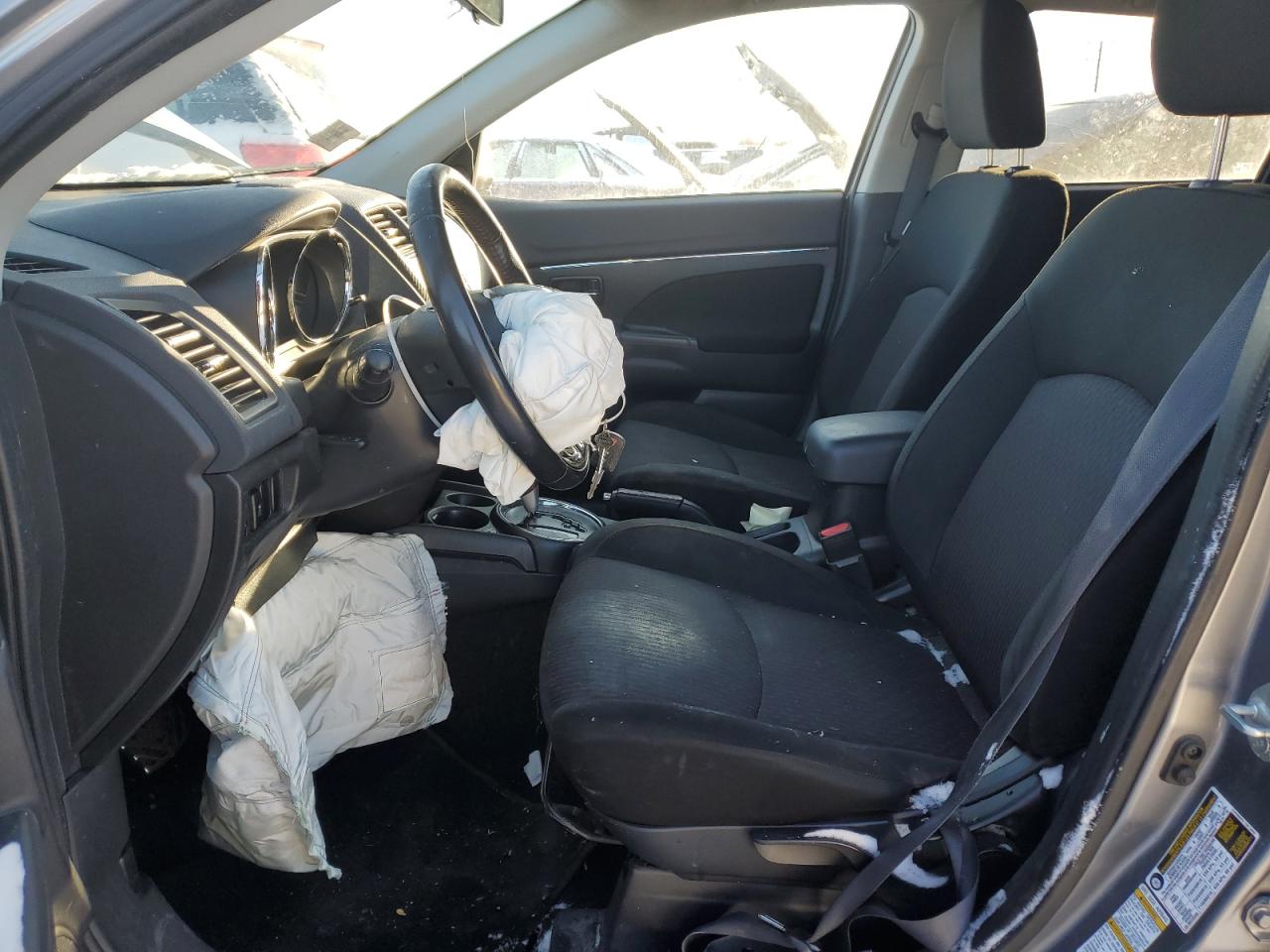 2017 Mitsubishi Outlander VIN JA4AP3AU7HZ036367 Copart auction photo, front end / rear end damage thumbnail 7
