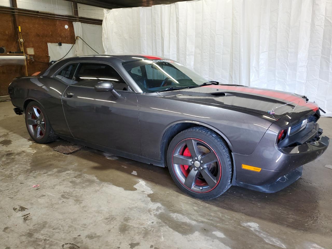 2014 Dodge Challenger VIN 2C3CDYAG4EH123545 Copart auction photo, all over damage thumbnail 4
