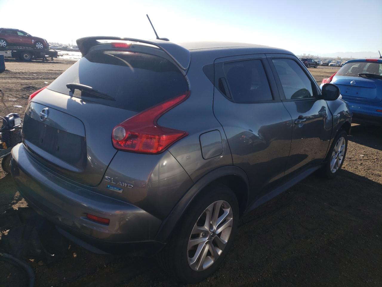 2013 Nissan Juke VIN JN8AF5MV7DT206866 Copart auction photo, front end damage thumbnail 3