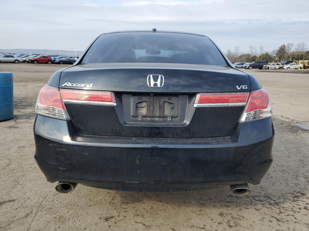 2012 Honda Accord VIN 1HGCP3F83CA000498 Copart auction photo, front end / side damage thumbnail 6