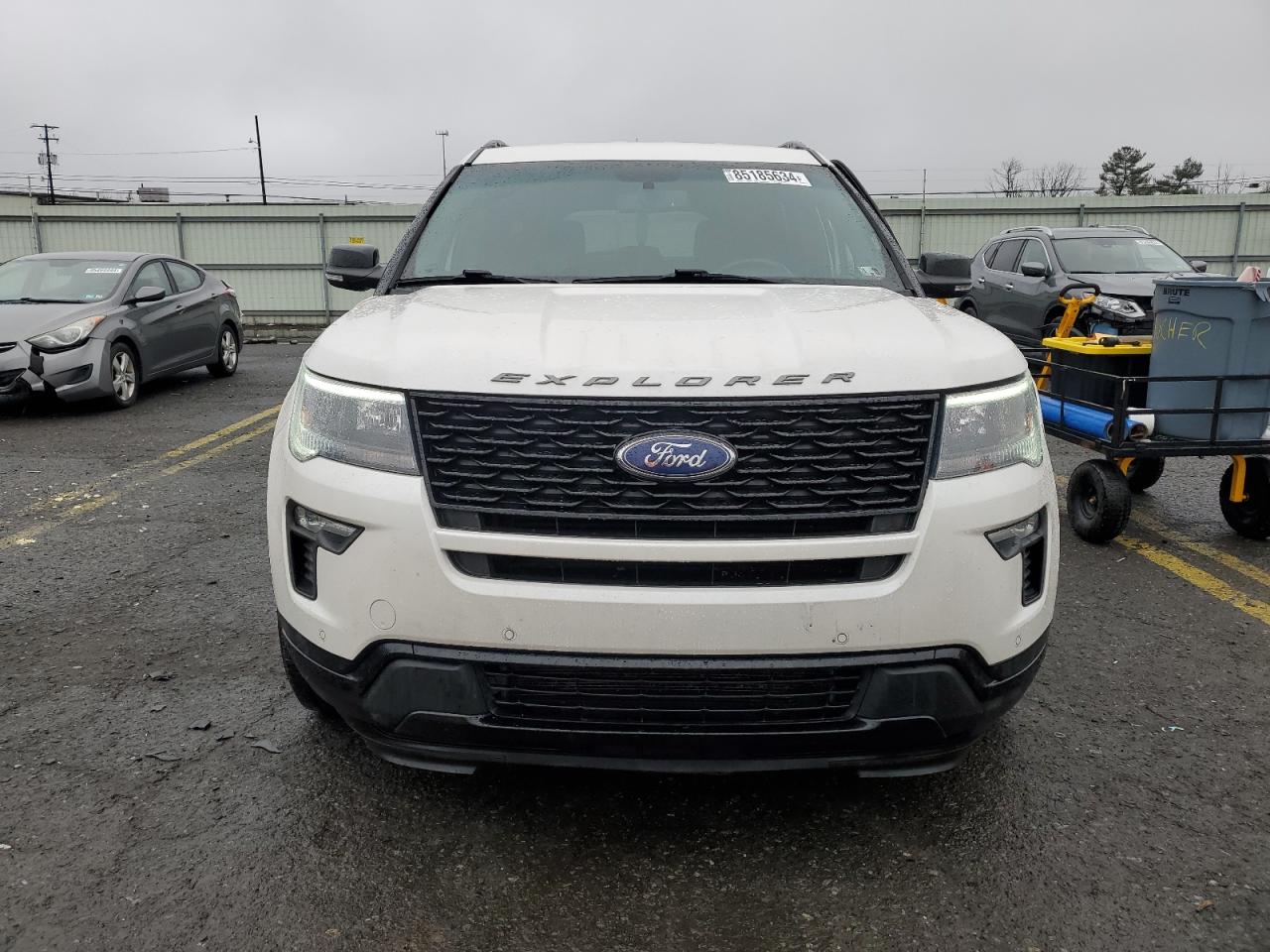 2019 Ford Explorer VIN 1FM5K8GT9KGA35897 Copart auction photo, side damage thumbnail 5