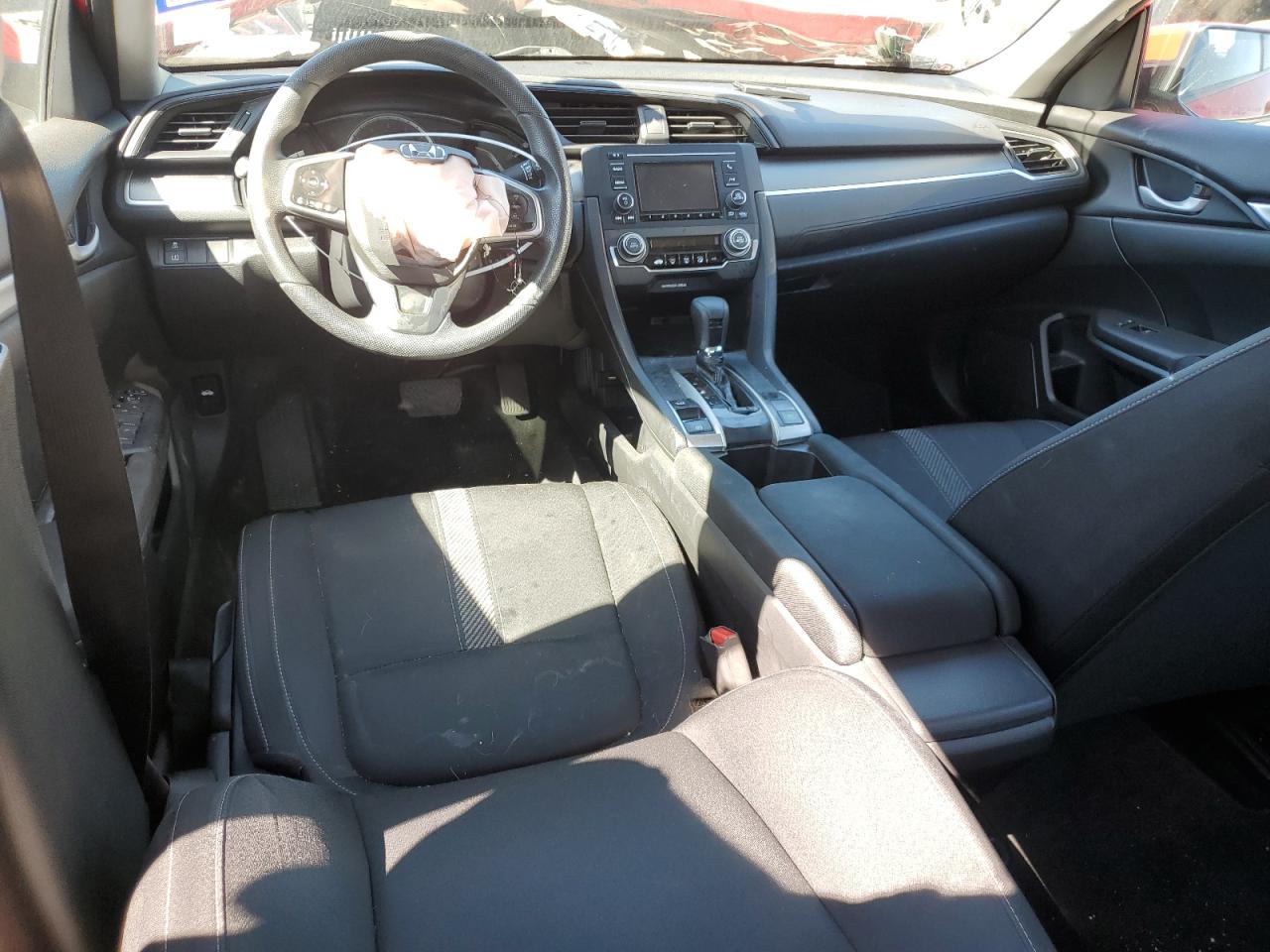 2017 Honda Civic VIN 2HGFC2F55HH557236 Copart auction photo, front end / mechanical damage thumbnail 8