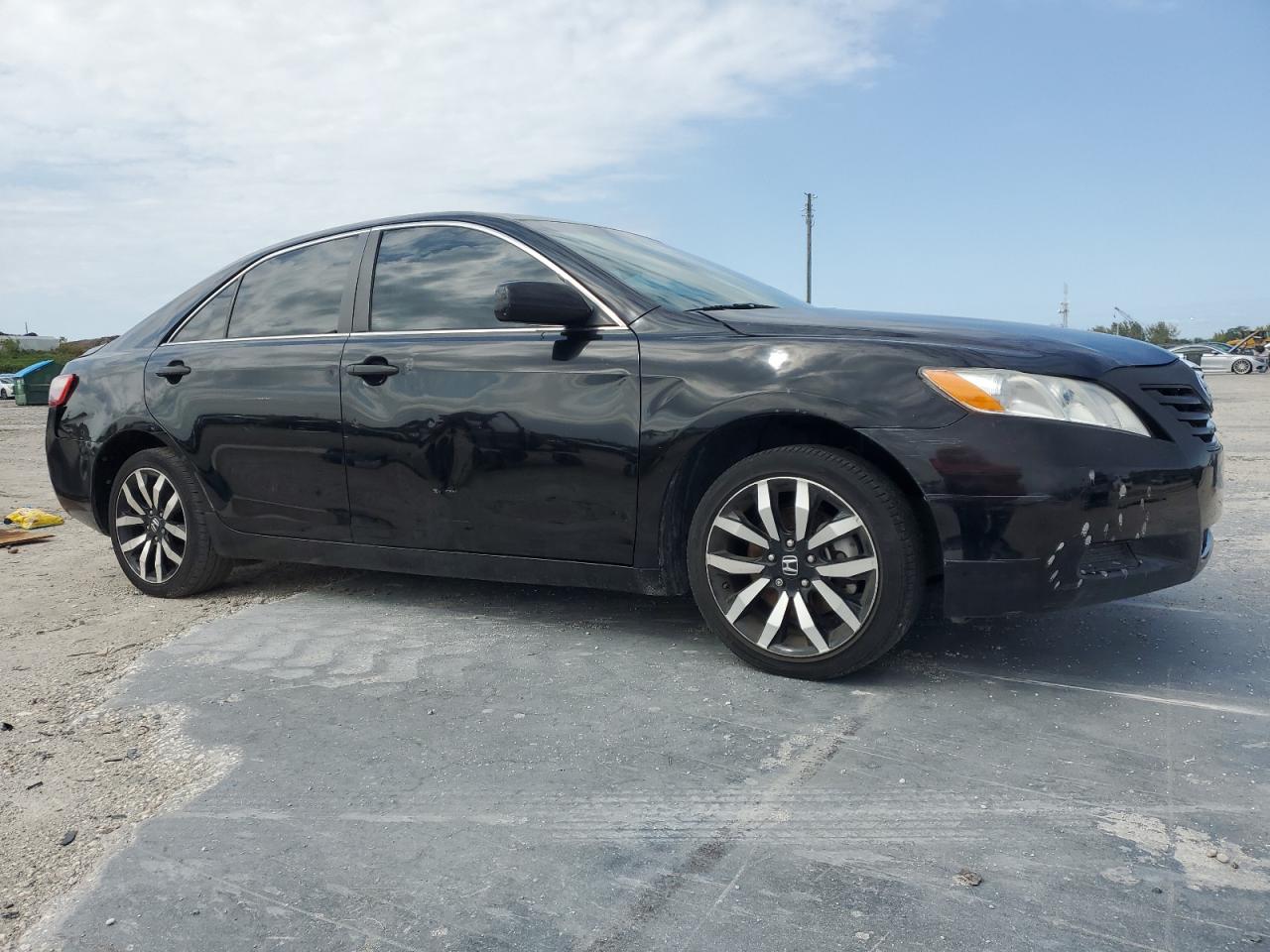 2009 Toyota Camry VIN 4T1BE46K39U344773 Copart auction photo, rear end / side damage thumbnail 4