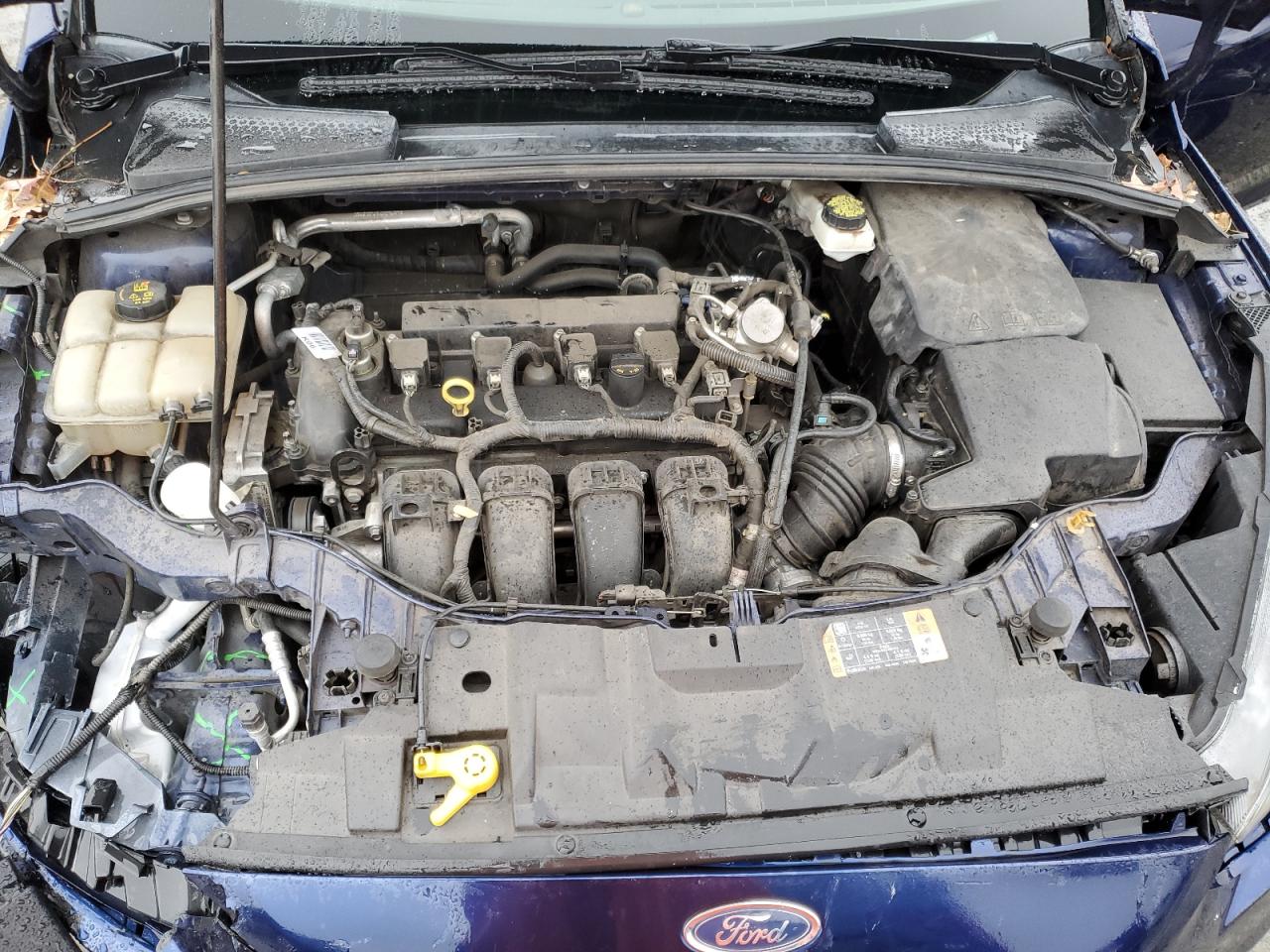 2017 Ford Focus VIN 1FADP3M21HL308689 Copart auction photo, front end damage thumbnail 11