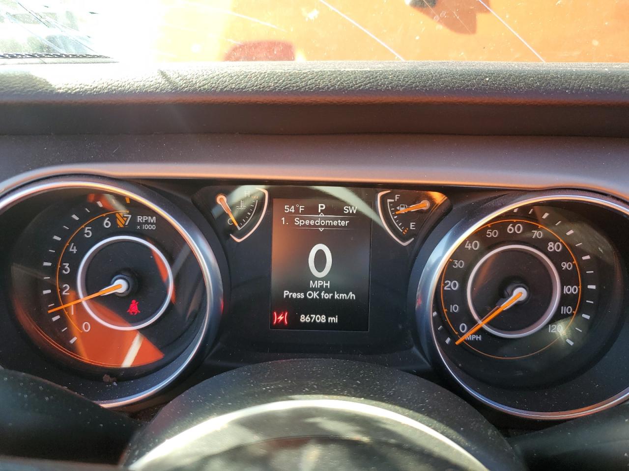 2018 Jeep Wrangler VIN 1C4GJXAG9JW282802 Copart auction photo, front end / water/flood damage thumbnail 9