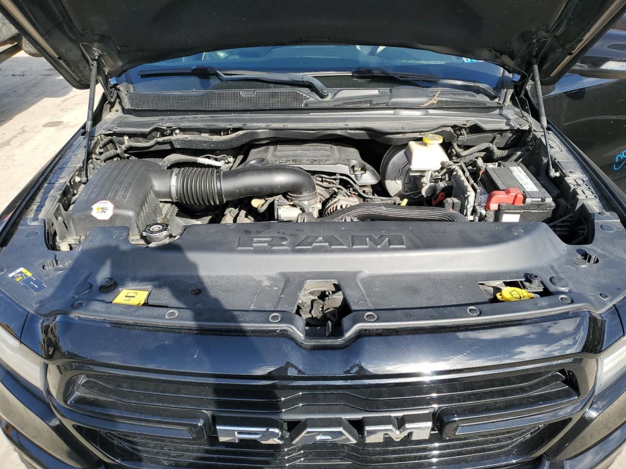2019 RAM 1500 VIN 1C6SRFDT3KN602992 Copart auction photo, rear end damage thumbnail 11
