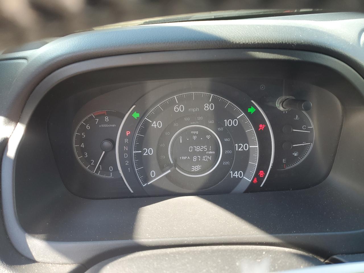 2014 Honda CR-V VIN 5J6RM4H7XEL022723 Copart auction photo, front end damage thumbnail 9
