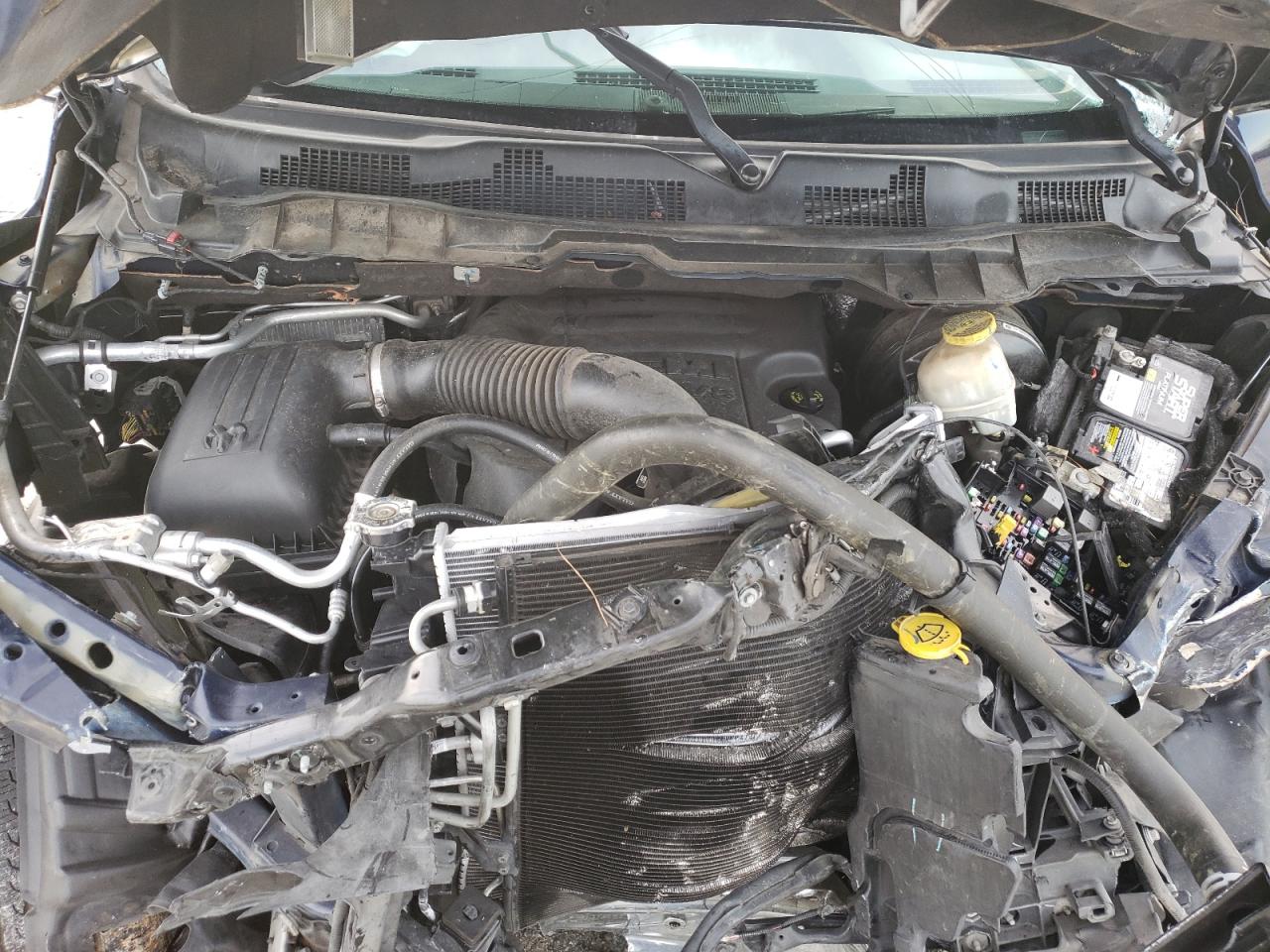 2017 RAM 1500 VIN 3C6RR6LT9HG769097 Copart auction photo, front end / side damage thumbnail 11