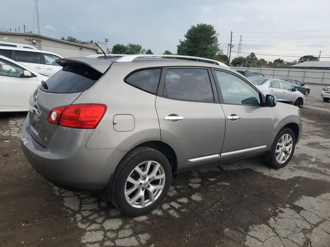 2012 Nissan Rogue VIN JN8AS5MT3CW296718 Copart auction photo, front end damage thumbnail 3