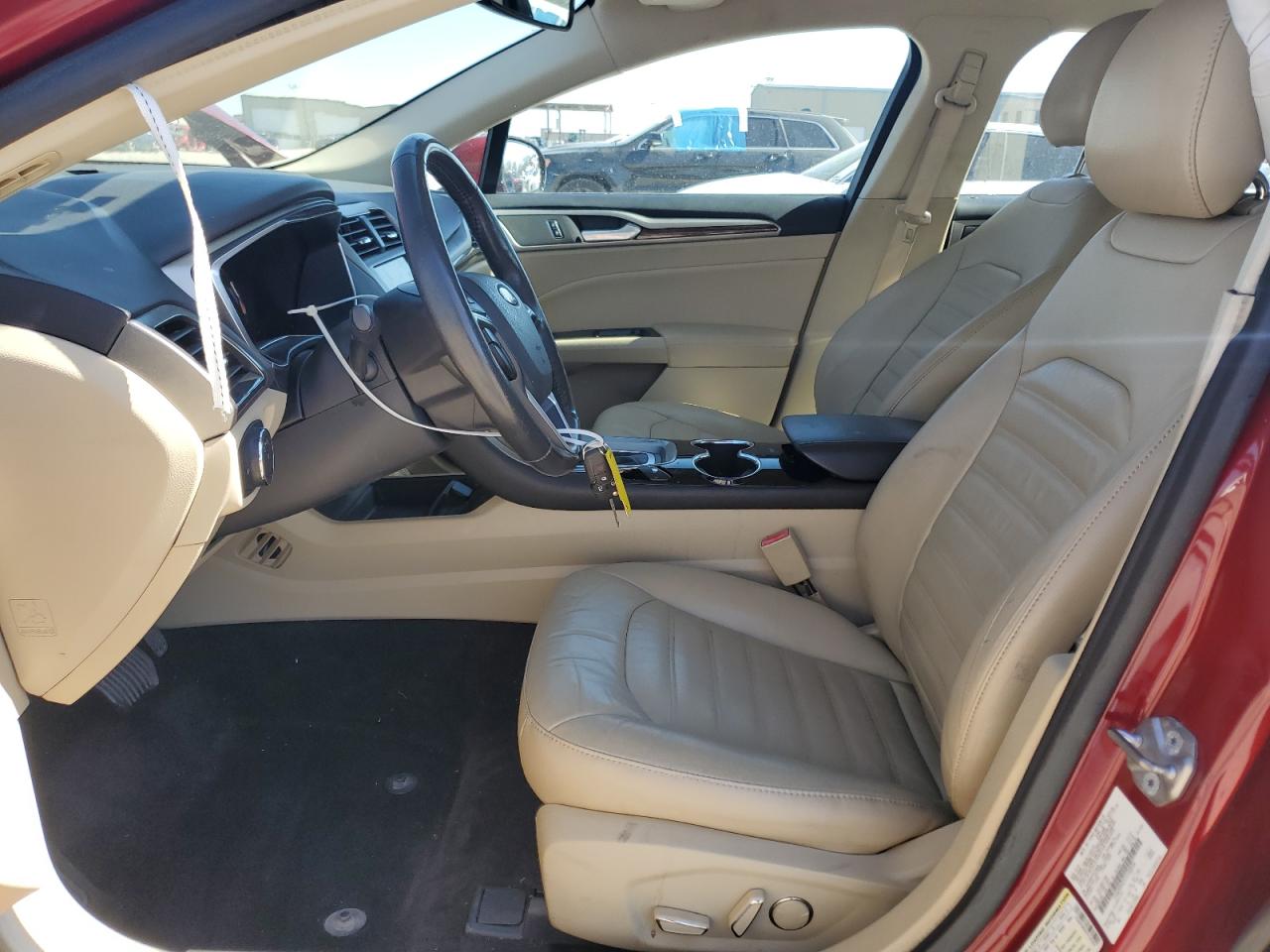 2015 Ford Fusion VIN 1FA6P0HD5F5102036 Copart auction photo, side / hail damage thumbnail 7