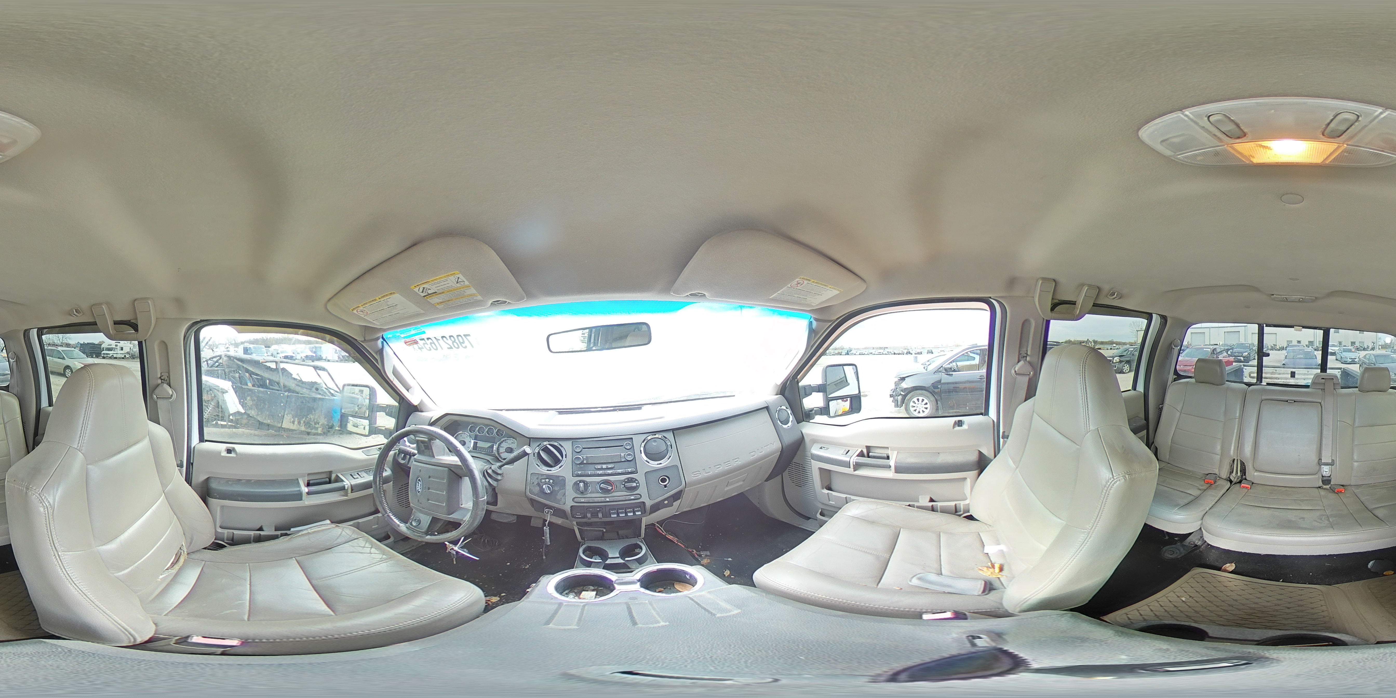 2008 Ford F250 VIN 1FTSW21R78EC59096 Copart auction photo, all over / minor dent/scratches damage thumbnail 13