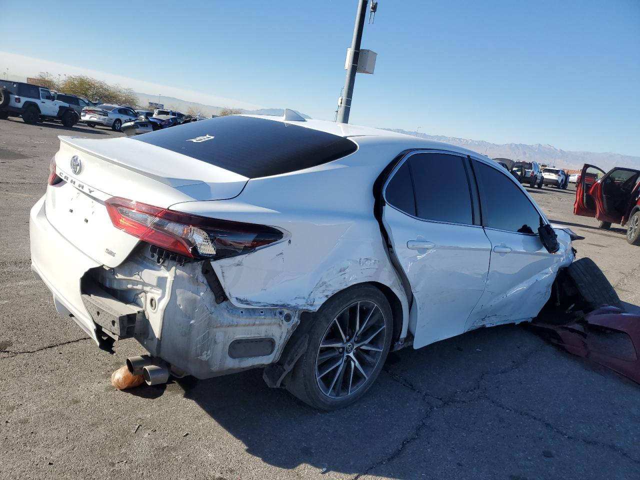2024 Toyota Camry VIN 4T1G11AK3RU873292 Copart auction photo, all over damage thumbnail 3