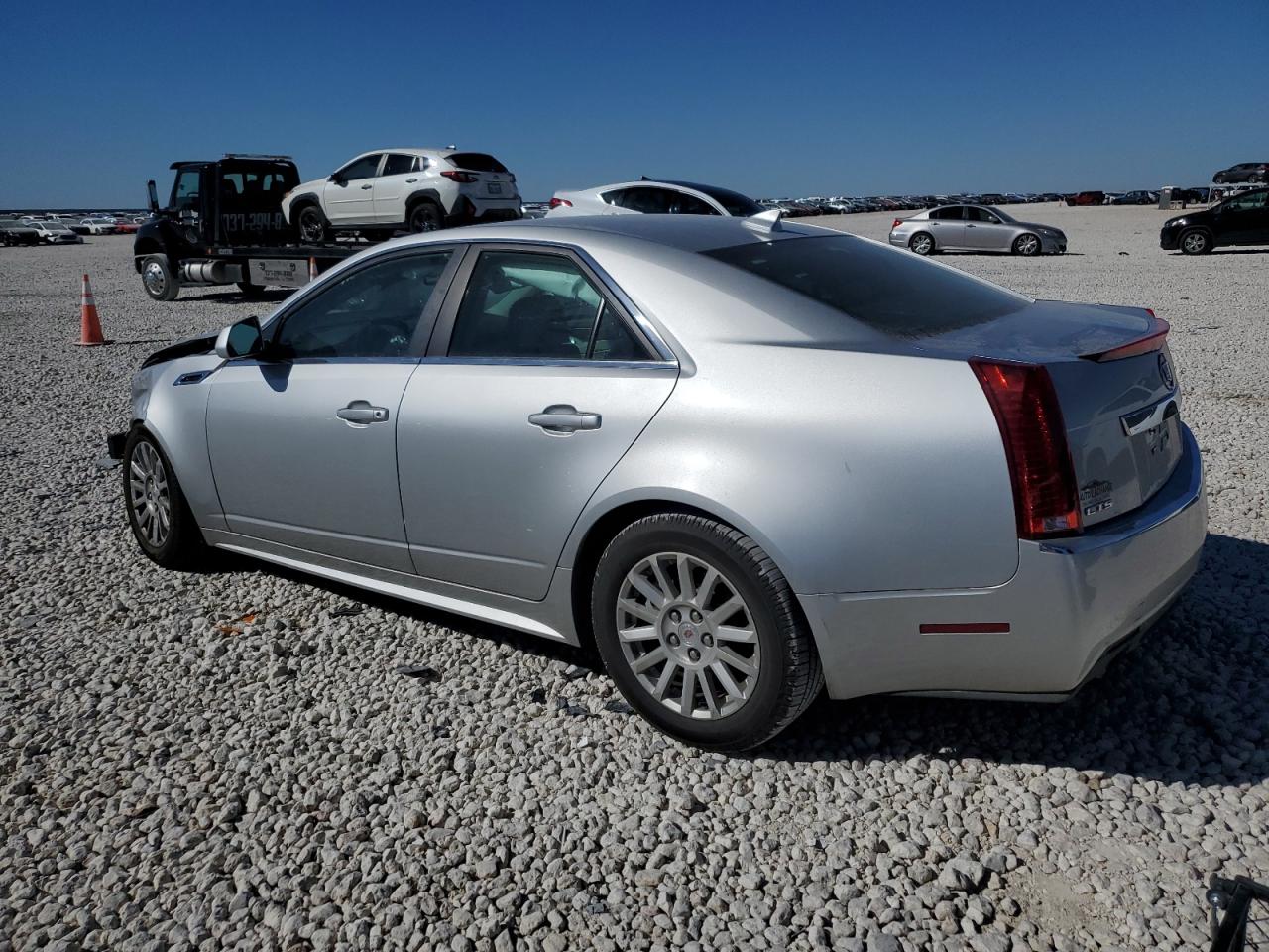 2013 Cadillac CTS VIN 1G6DE5E56D0120110 Copart auction photo, front end / mechanical damage thumbnail 2