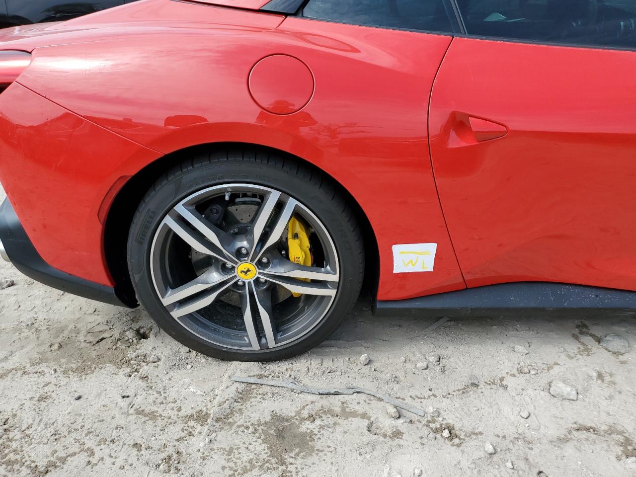 2019 Ferrari Portofino VIN ZFF89FPA0K0242592 Copart auction photo, water/flood damage thumbnail 12