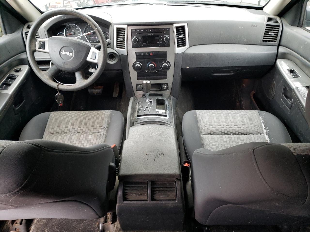 2008 Jeep Grand Cherokee VIN 1J8HR48N78C122583 Copart auction photo, front end / side damage thumbnail 8