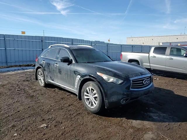 2012 Infiniti FX VIN JN8AS1MWXCM153585 Copart auction photo, side / hail damage thumbnail 11