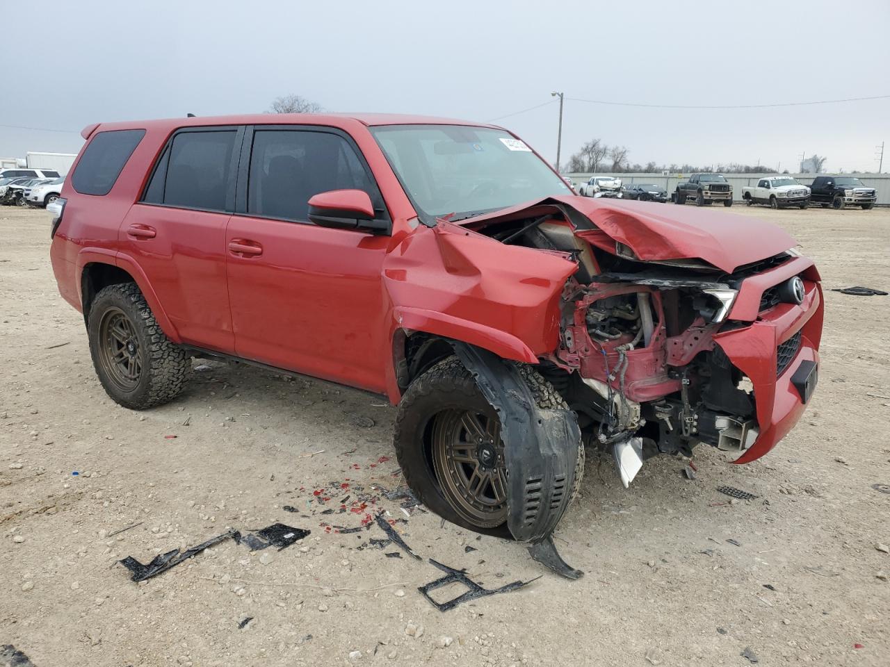 2016 Toyota 4Runner VIN JTEBU5JR2G5378272 Copart auction photo, front end damage thumbnail 4