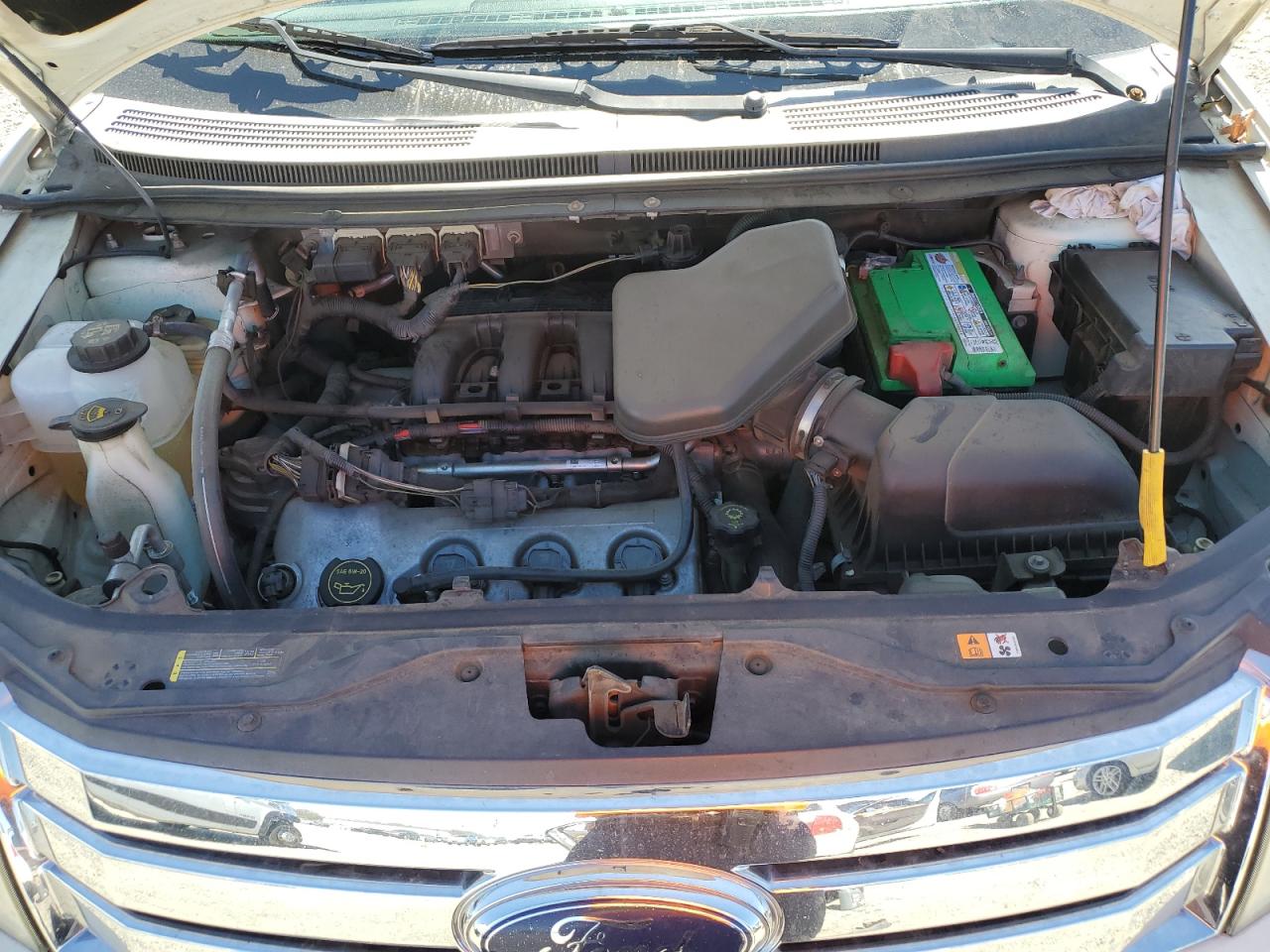 2008 Ford Edge VIN 2FMDK48C28BA22654 Copart auction photo, vandalism damage thumbnail 12