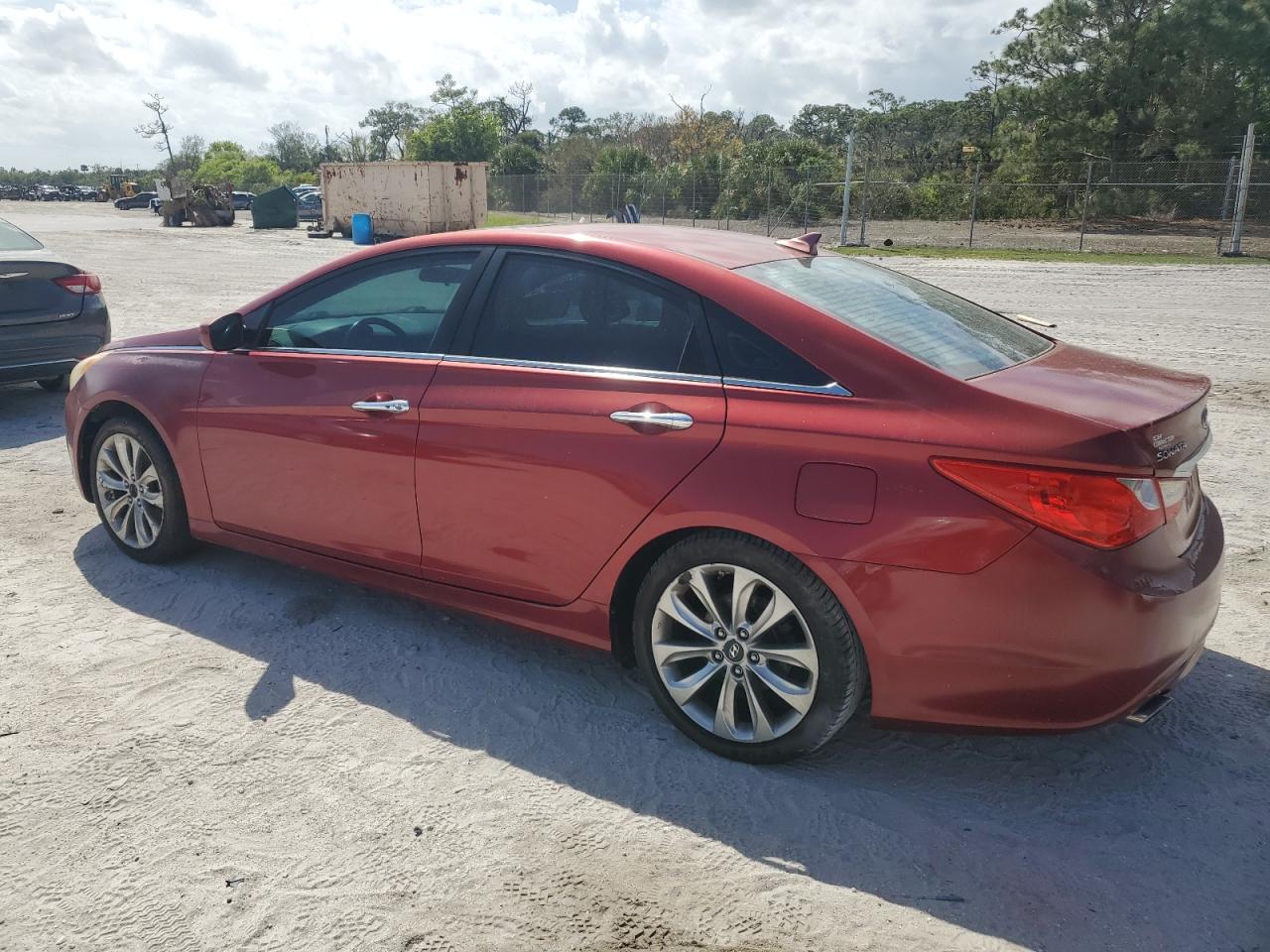 2011 Hyundai Sonata VIN 5NPEC4AC1BH053731 Copart auction photo, undercarriage / side damage thumbnail 2