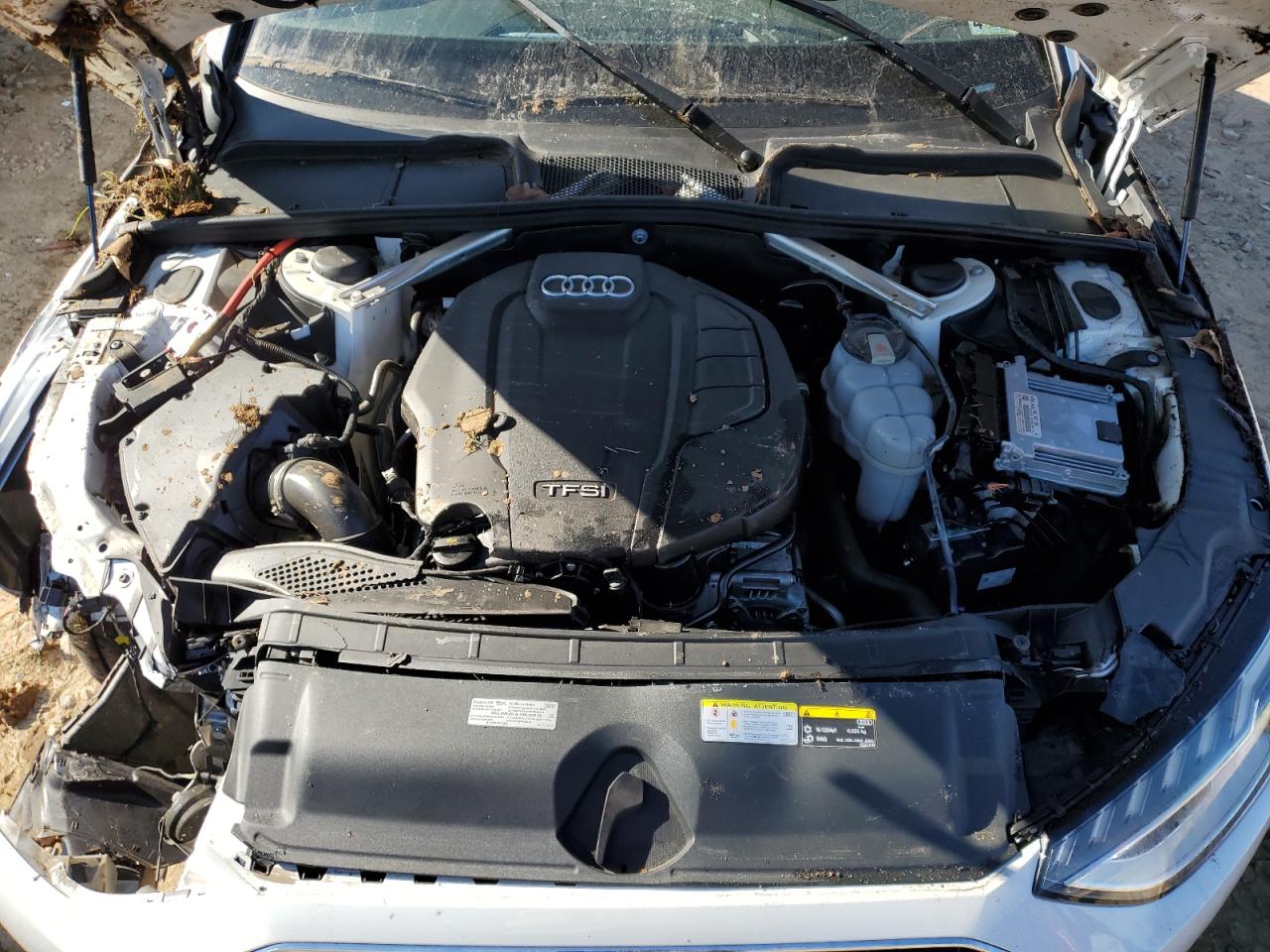 2020 Audi A4 VIN WAUHMAF49LA073130 Copart auction photo, rollover damage thumbnail 12