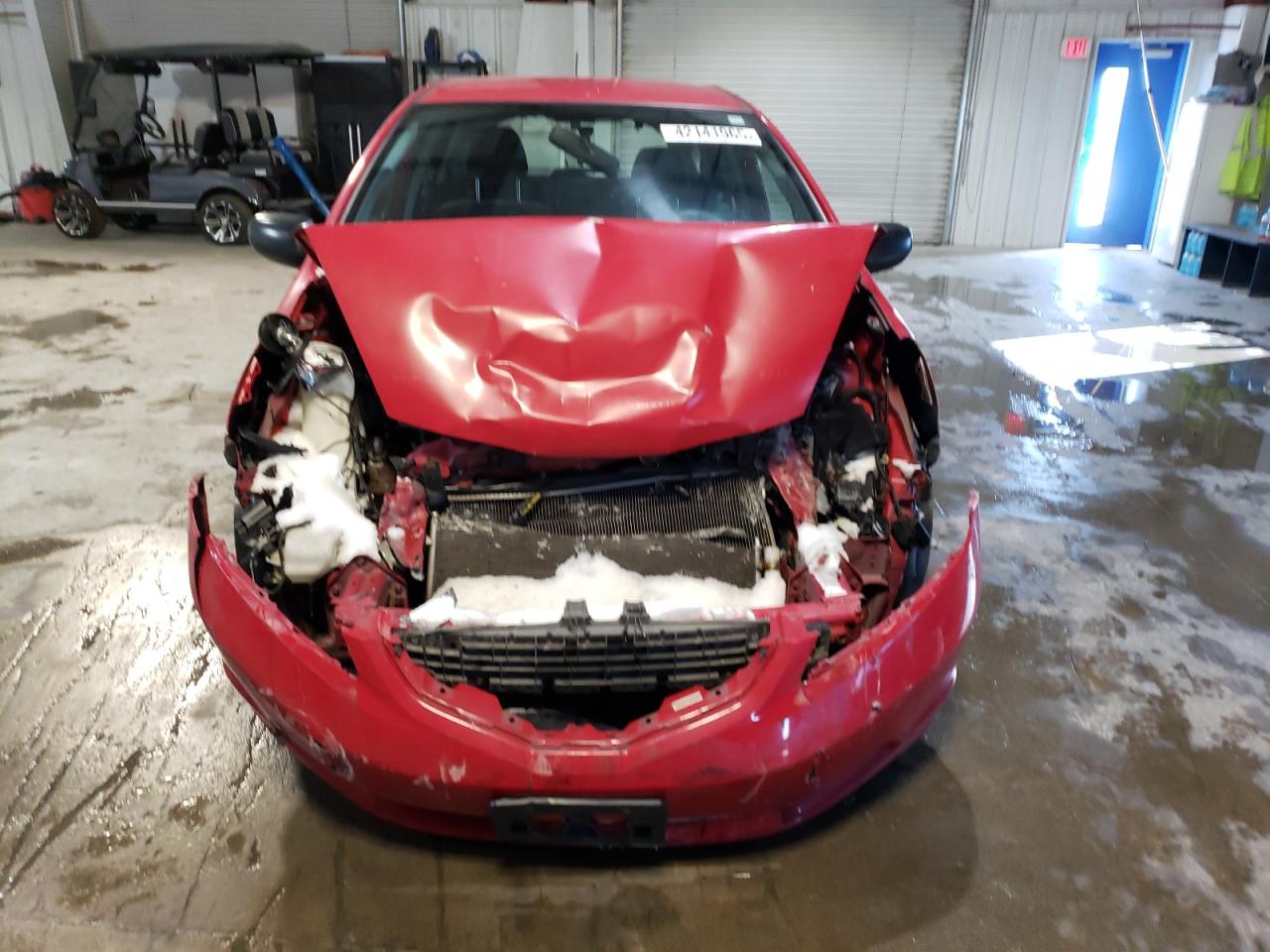 2011 Honda Fit VIN JHMGE8H30BC024666 Copart auction photo, front end damage thumbnail 5
