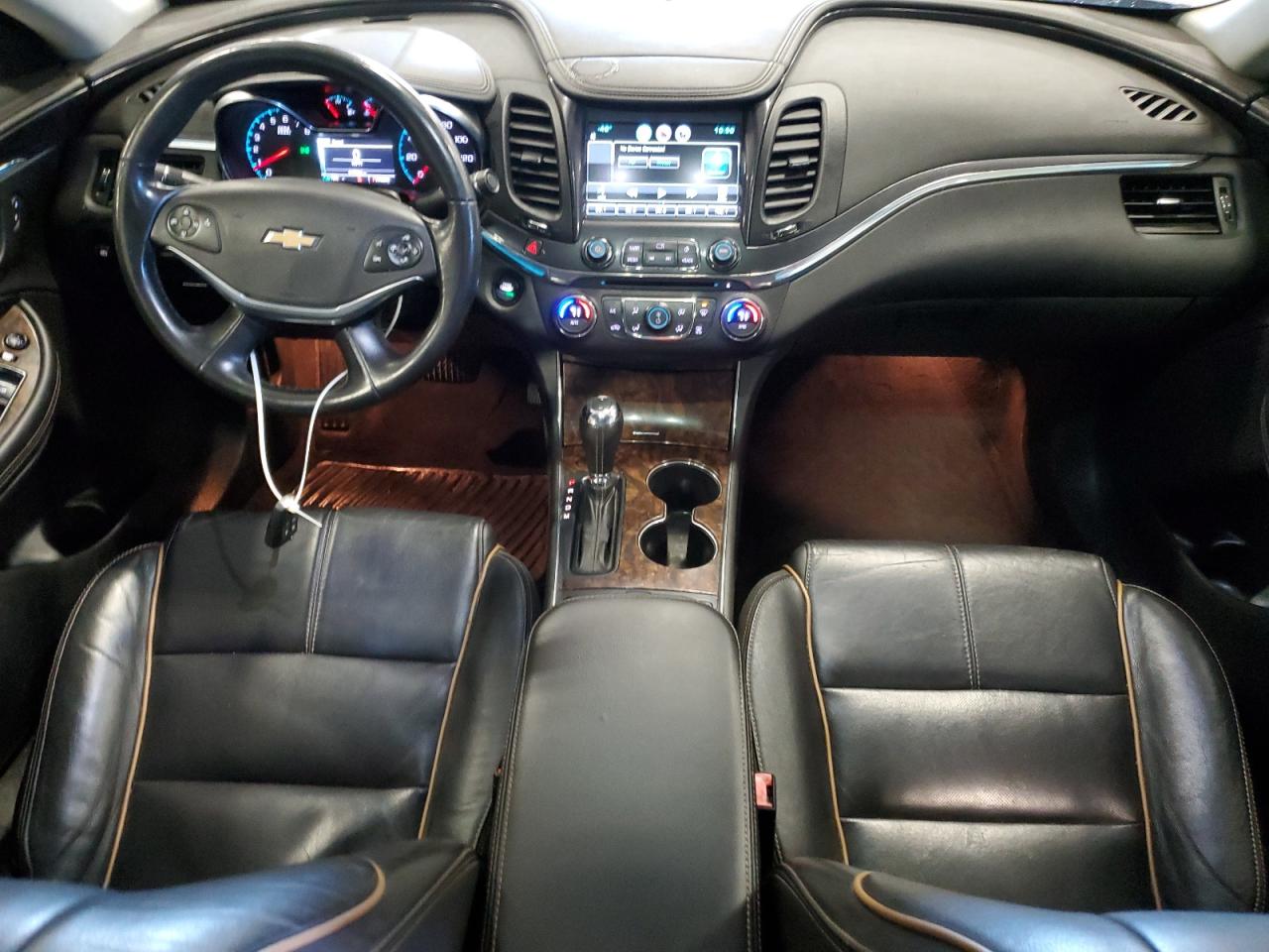 2015 Chevrolet Impala VIN 1G1165S32FU113658 Copart auction photo, front end / side damage thumbnail 8