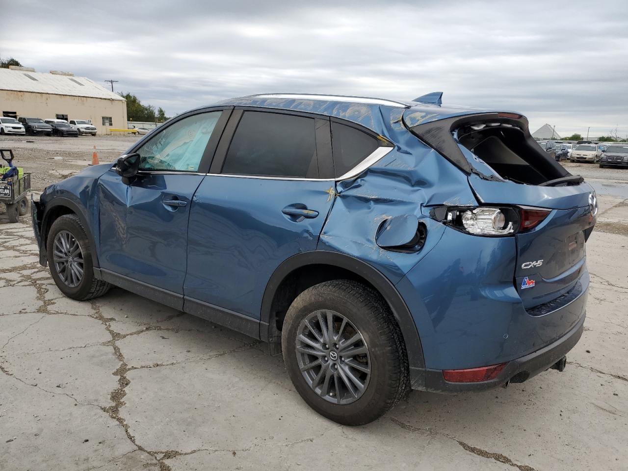 2019 Mazda CX-5 VIN JM3KFACM4K0657776 Copart auction photo, all over damage thumbnail 2