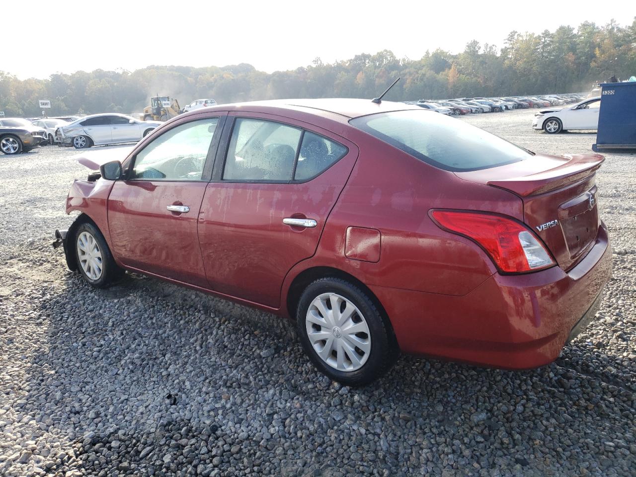 2019 Nissan Versa VIN 3N1CN7AP9KL800856 Copart auction photo, front end damage thumbnail 2