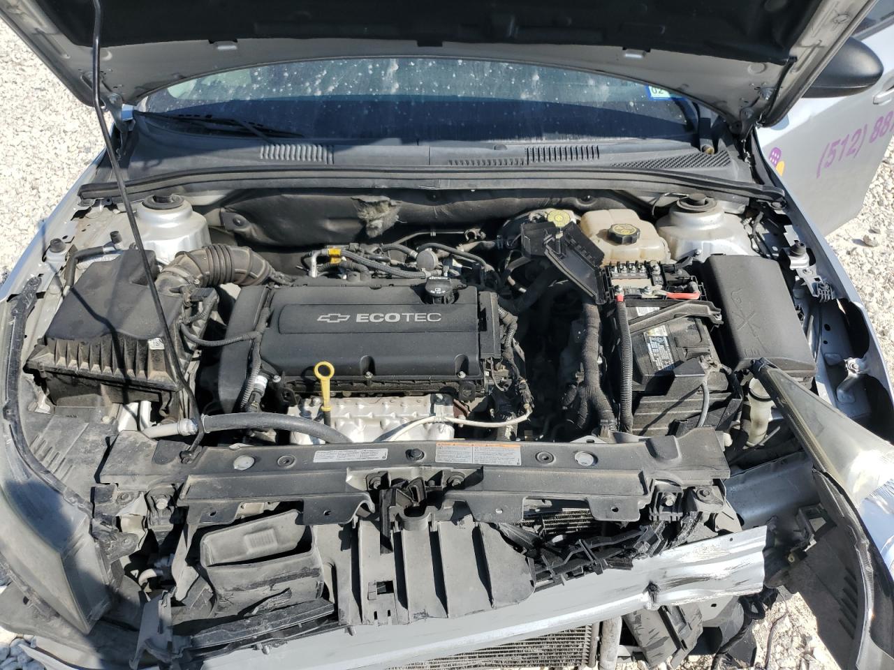 2015 Chevrolet Cruze VIN 1G1PA5SH3F7295681 Copart auction photo, front end damage thumbnail 11