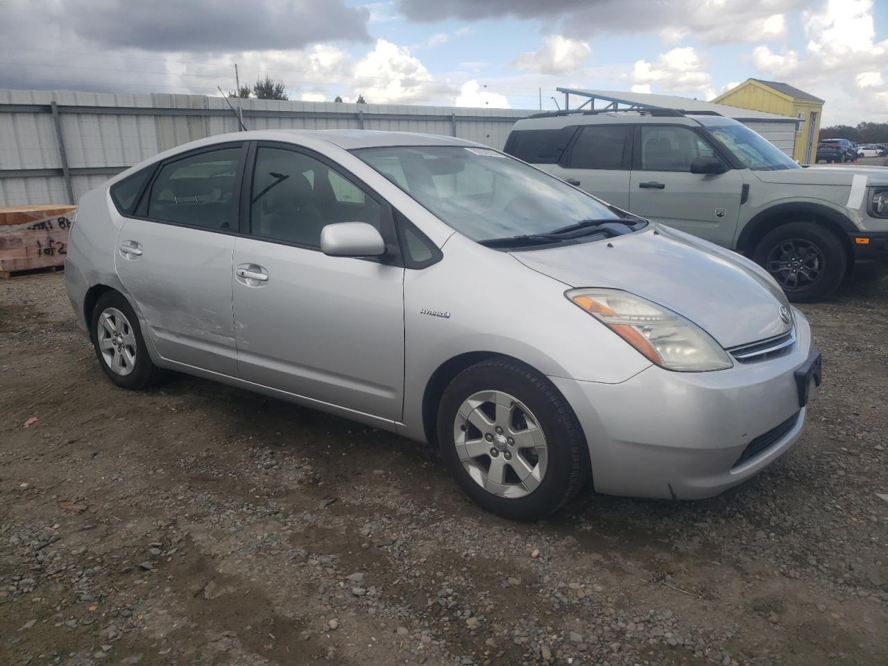 2007 Toyota Prius VIN JTDKB20U977574227 Copart auction photo, side damage thumbnail 4