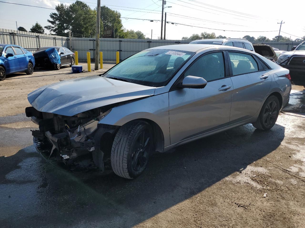 2022 Hyundai Elantra VIN 5NPLM4AG8NH070540