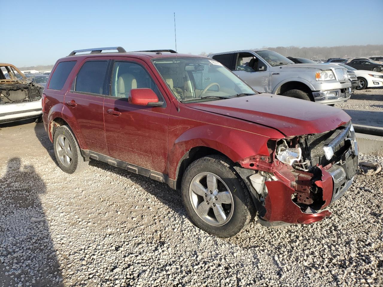 2012 Ford Escape VIN 1FMCU0EG9CKC28767 Copart auction photo, front end damage thumbnail 4