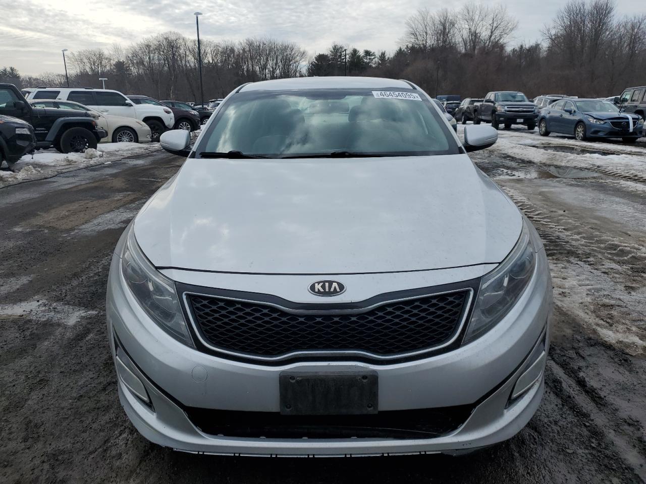2014 KIA Optima VIN KNAGM4A77E5480261 Copart auction photo, vandalism damage thumbnail 5