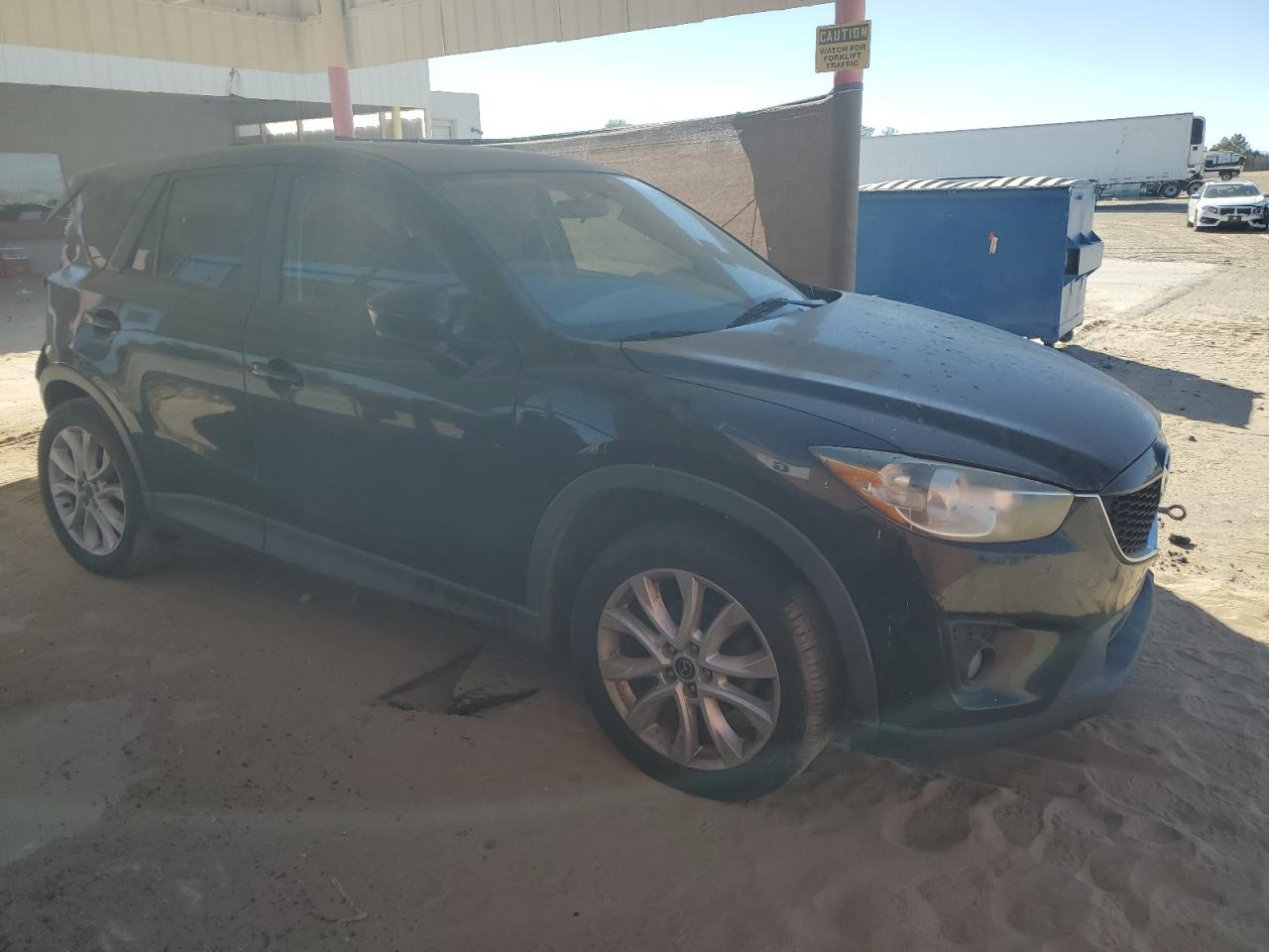 2013 Mazda CX-5 VIN JM3KE4DE5D0153803 Copart auction photo, rear end / side damage thumbnail 4