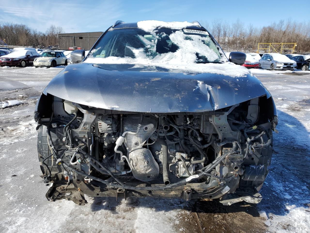 2016 Nissan Rogue VIN KNMAT2MV0GP639168 Copart auction photo, front end damage thumbnail 5